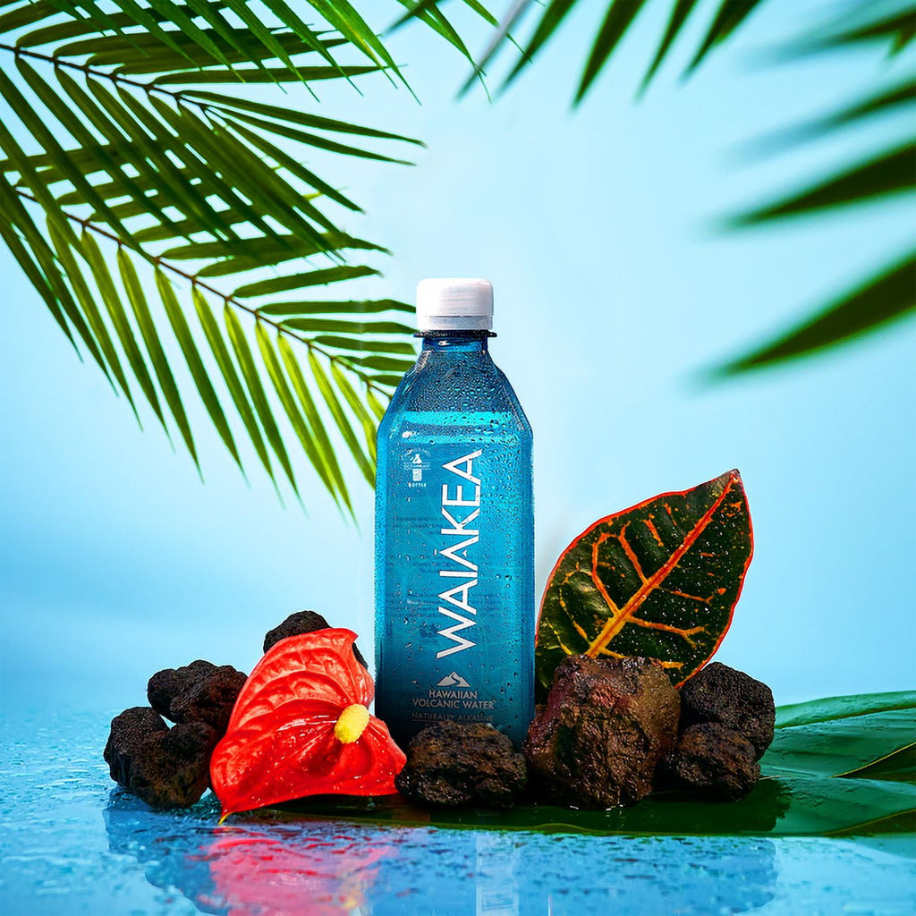 Waiakea Hawaiian Volcanic Alkaline Water 16.9 fl oz 6 Pack