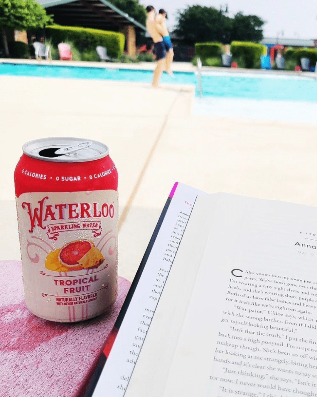 Waterloo Sparkling Water Tropical Fruit 12 fl oz 8 Count