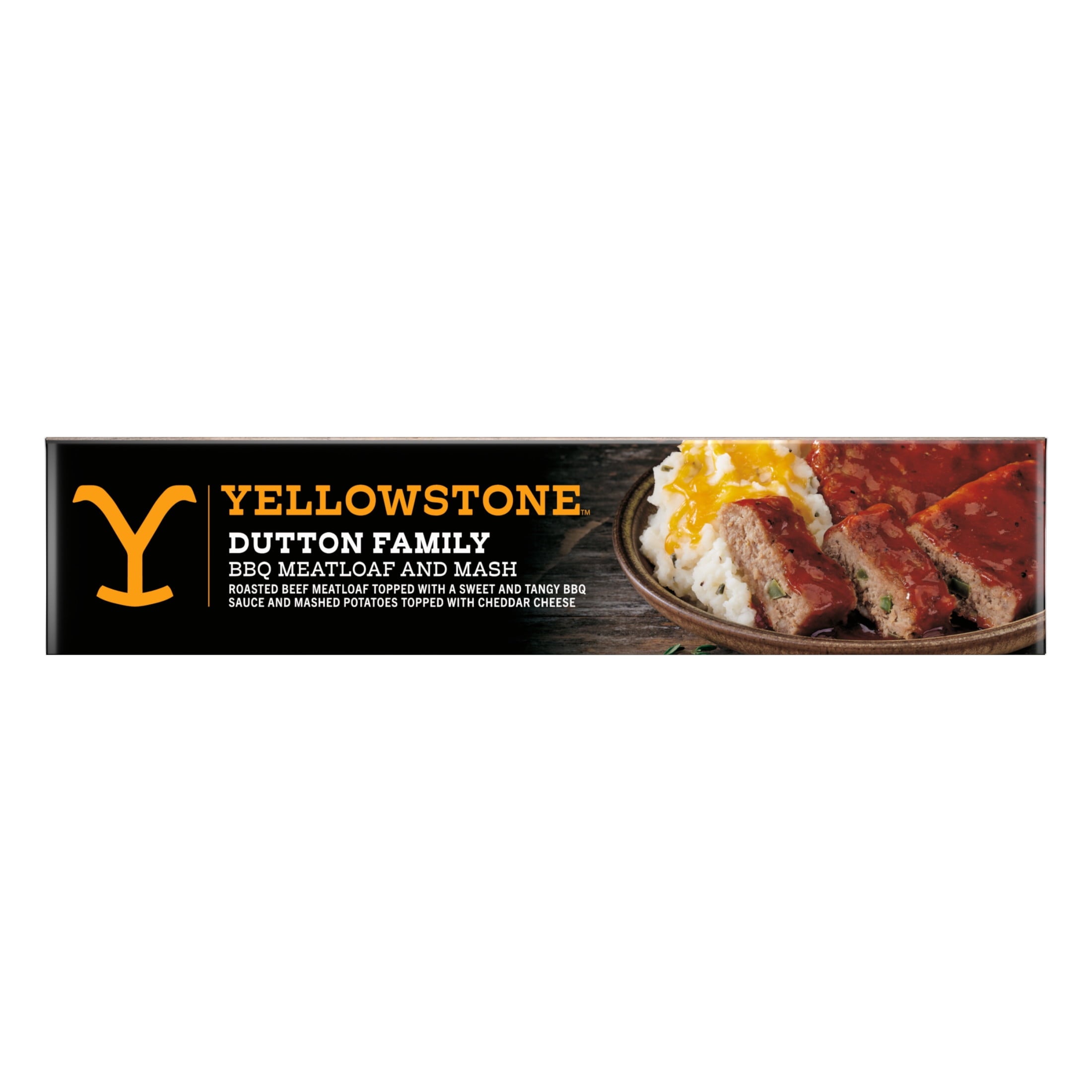 Yellowstone BBQ Meatloaf & Mashed Potatoes Frozen Meal 13.5 Oz
