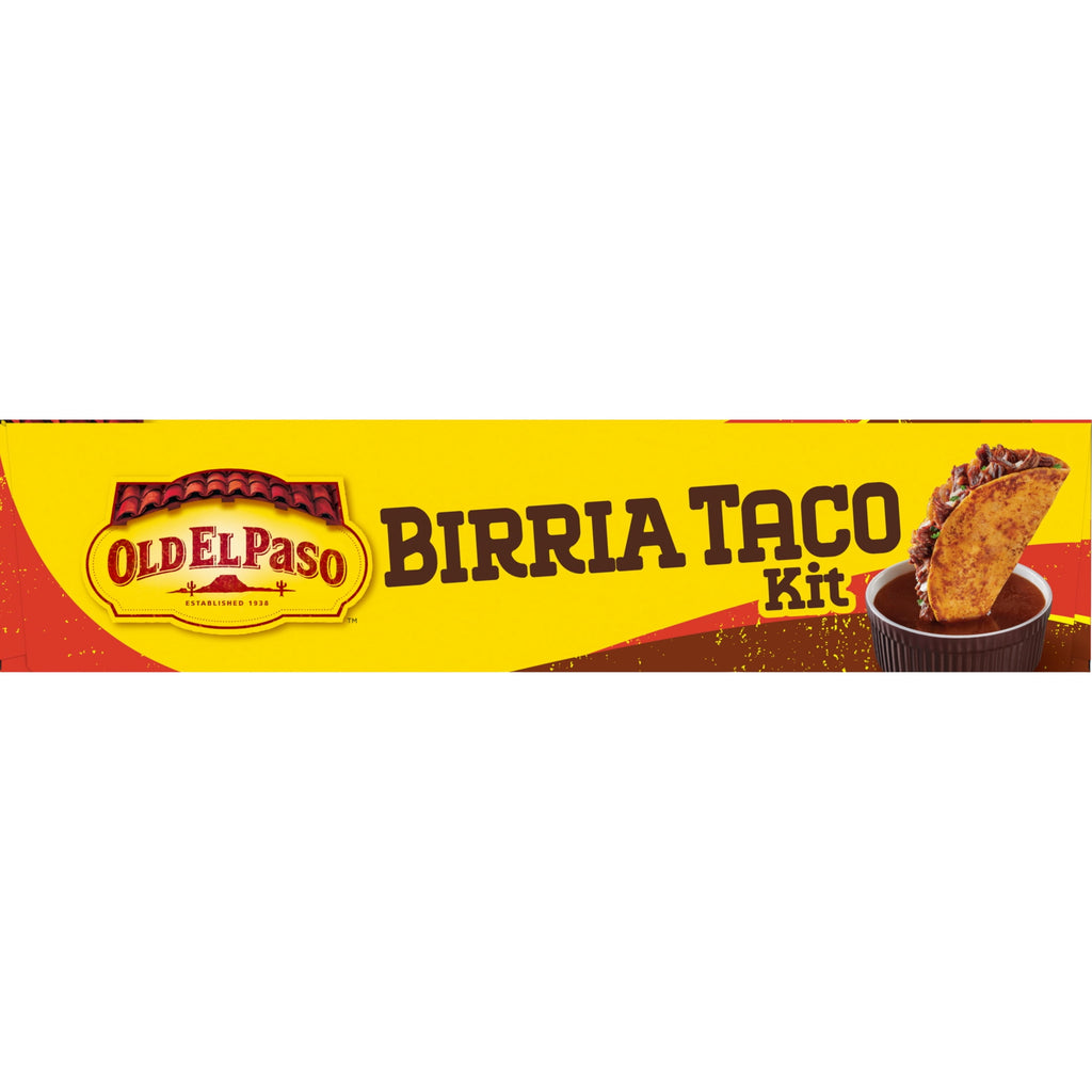Birria Taco Kit Seasoning Sauce Soft Tortillas 12.1 Oz Old El Paso