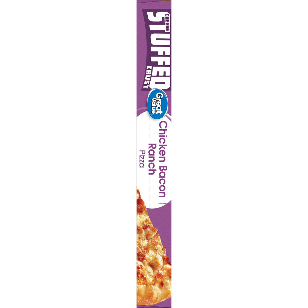 Great Value Stuffed Crust Chicken Bacon Ranch Frozen Pizza 23.1 Oz