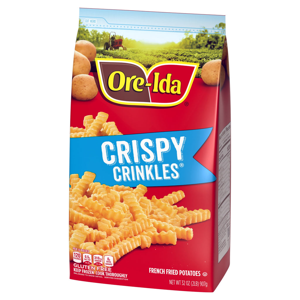 Ore-Ida Crispy Crinkles French Fried Frozen Potatoes 32 Oz