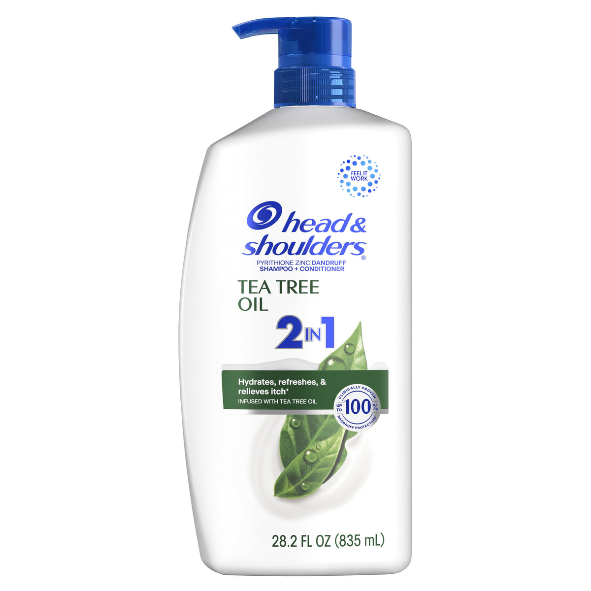 Head & Shoulders Anti-Dandruff 2in1 Shampoo and Conditioner Tea Tree Oil 28.2 fl oz