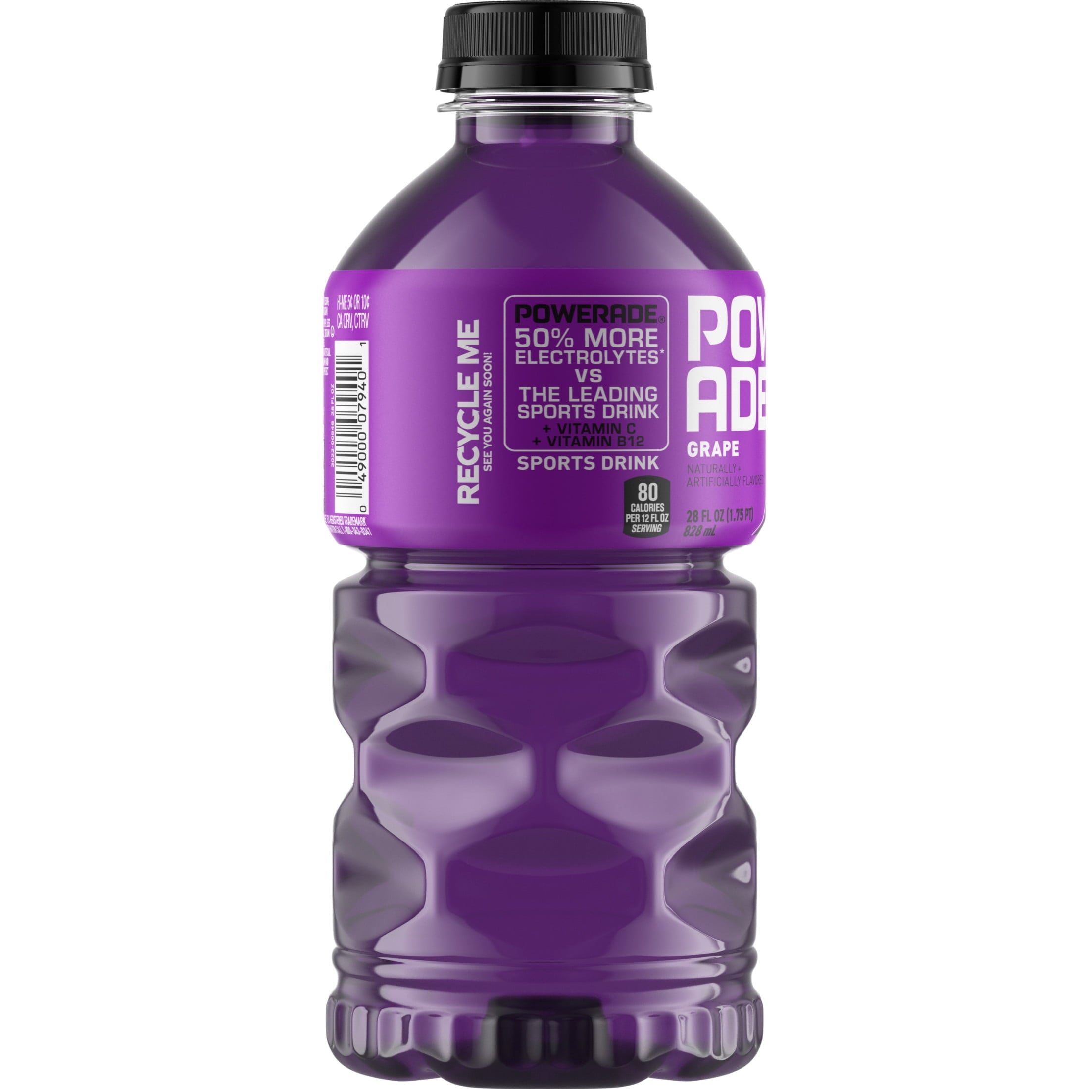POWERADE Grape Electrolyte Sports Drink 28 fl oz Bottle