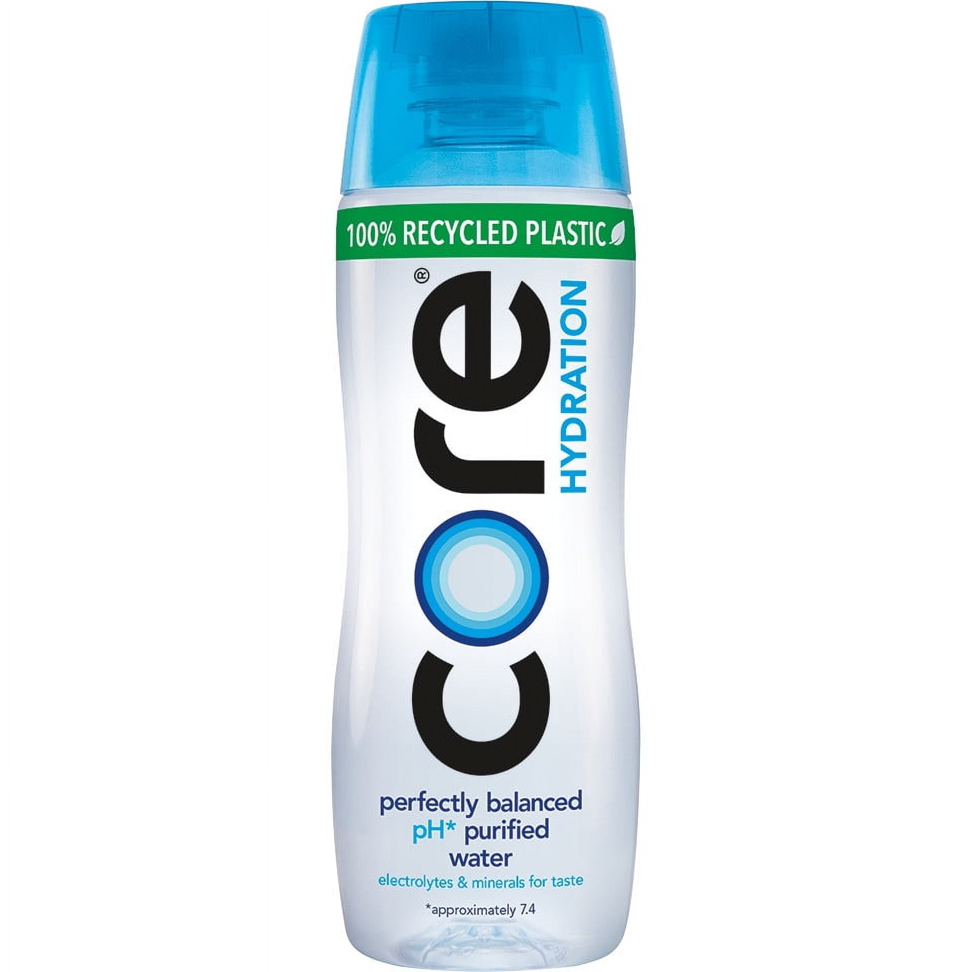 Core Hydration Perfectly Balanced Water pH 7.4 Purified With Electrolytes 20 fl oz