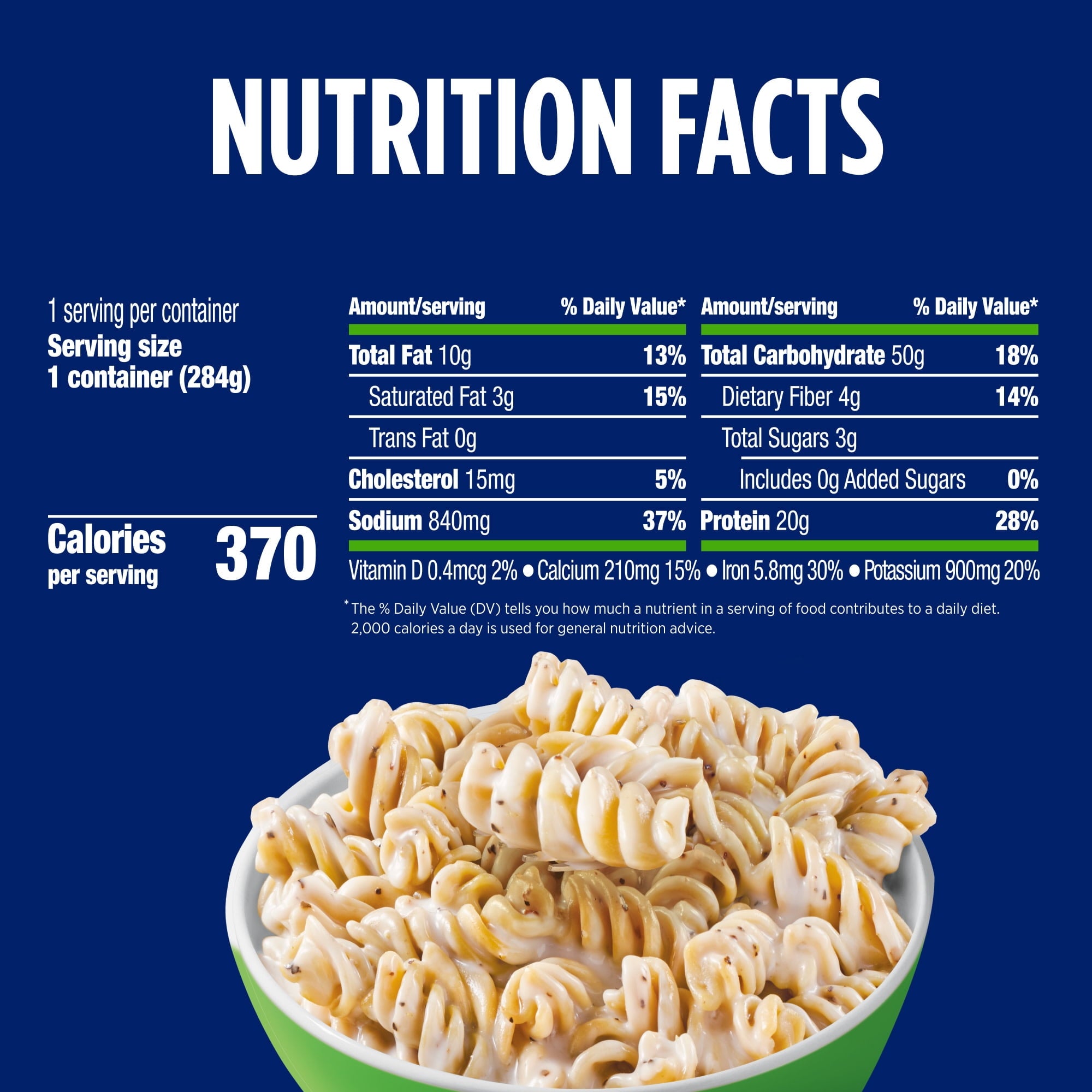 Birds Eye Protein Veggie Pasta with Alfredo Frozen Side 10 Oz