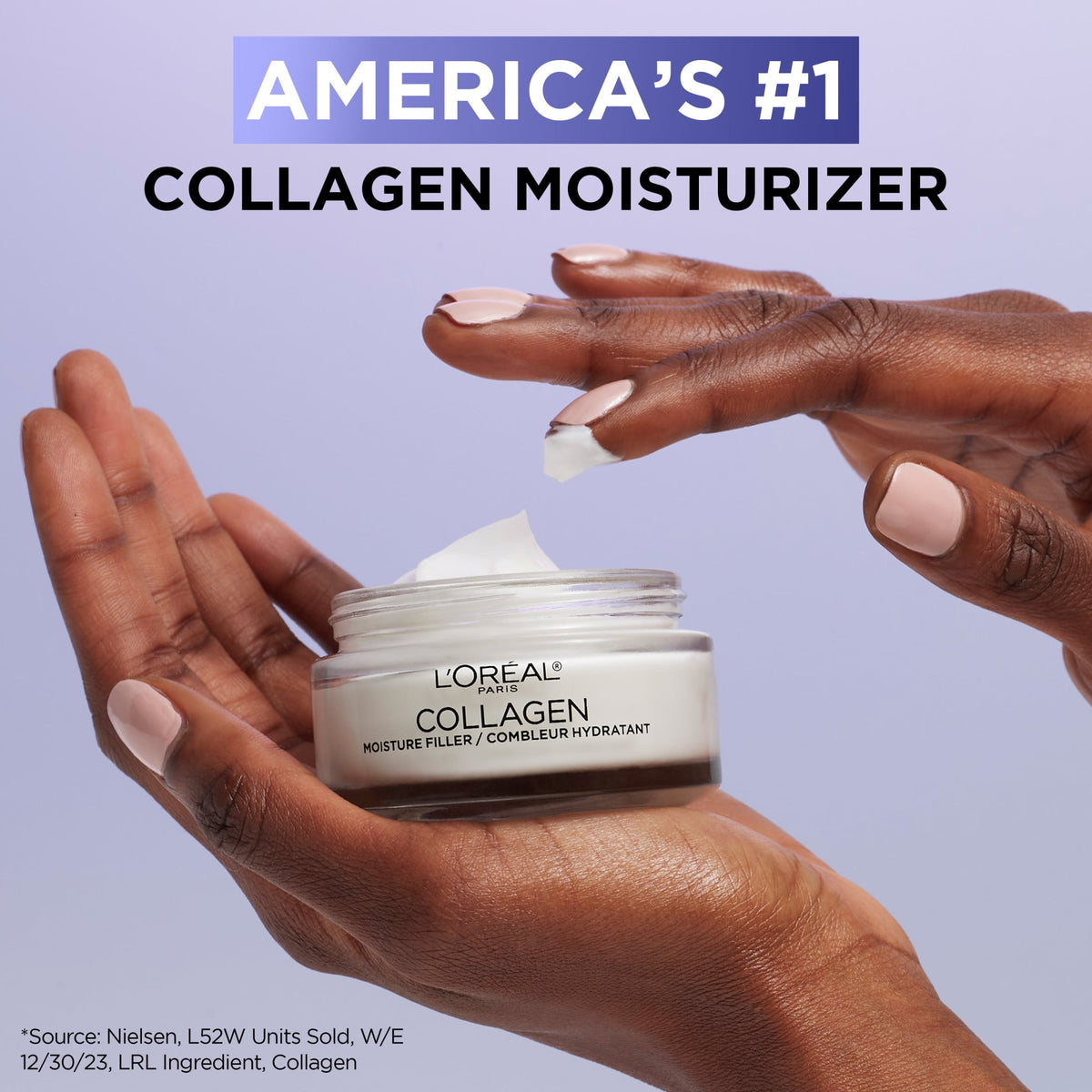 L'Oreal Paris Collagen Moisture Filler Face Cream Anti-Aging Moisturizer Fragrance Free 1.7 oz