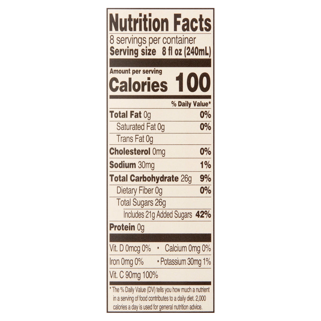 Great Value White Cranberry Strawberry Juice Cocktail 64 fl oz Bottle