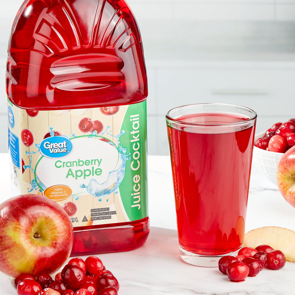 Great Value Cranberry Apple Juice Cocktail 64 fl oz