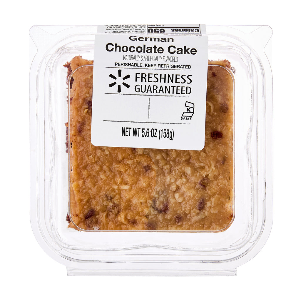 German Chocolate Cake Slice 5.6 Oz Freshness Guaranteed
