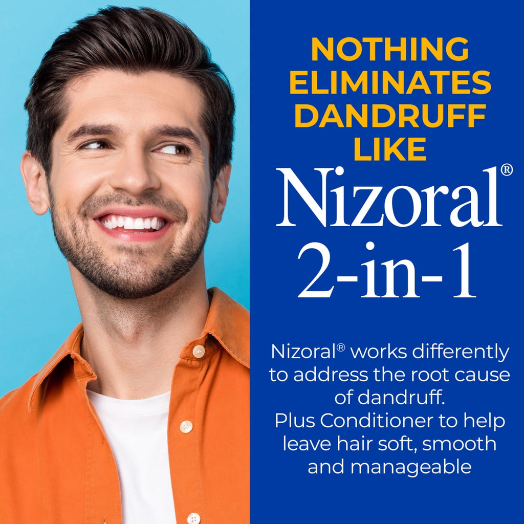 Nizoral 2-in-1 Anti Dandruff Shampoo & Conditioner Clean Fresh 14 fl oz