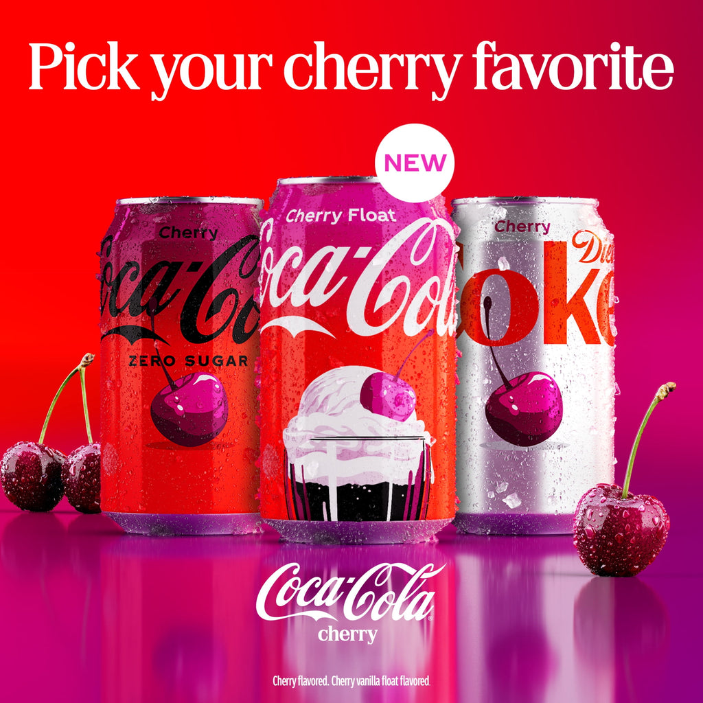 Diet Cherry Soda Pop Cans 12 Fl Oz 12 Pack Diet Coke
