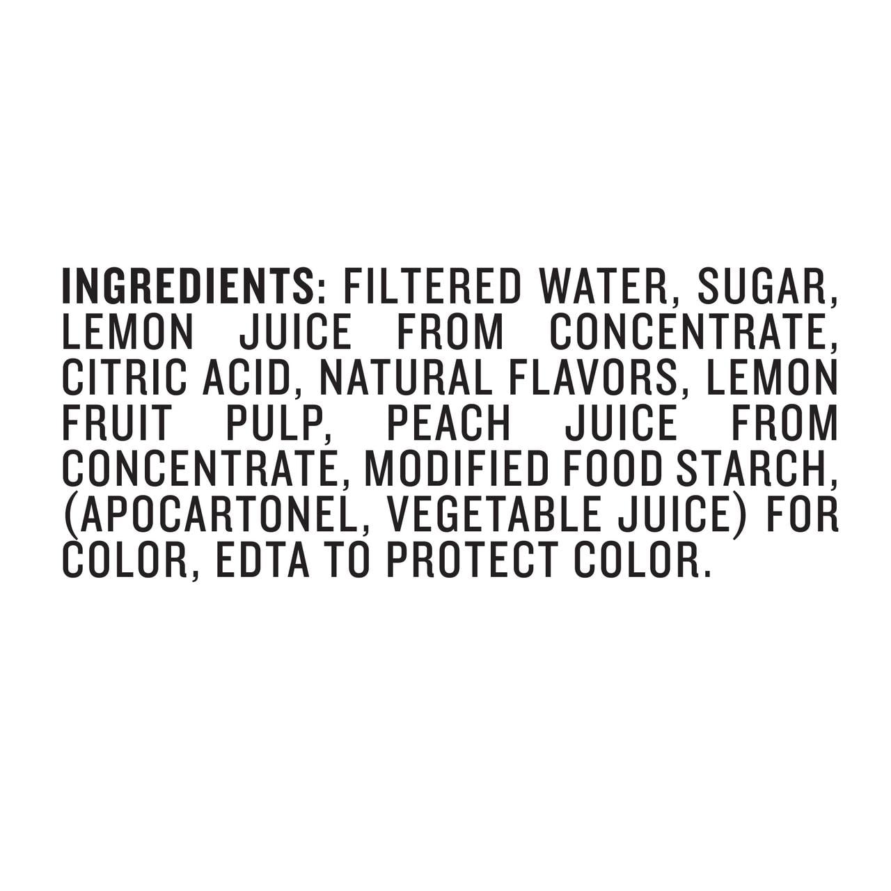 Calypso Southern Peach Lemonade 16 fl oz Bottle