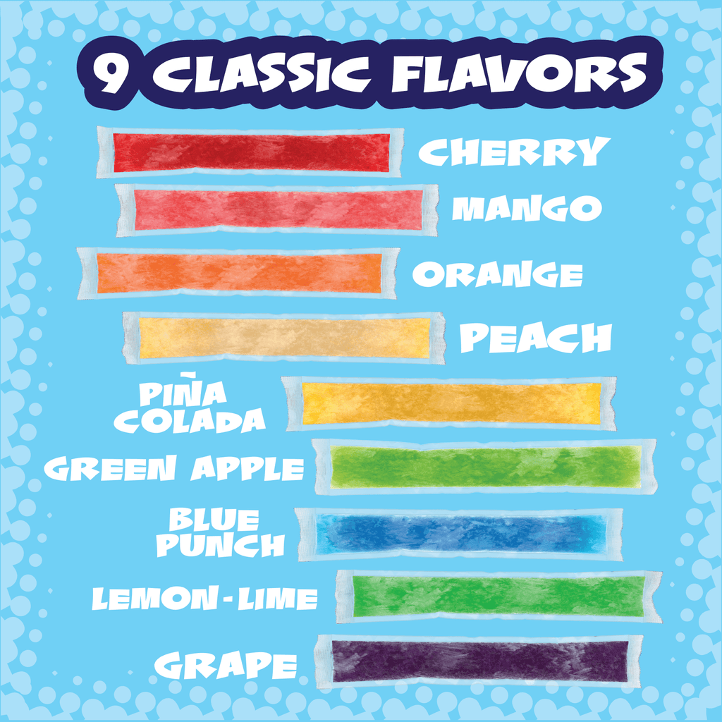 Fun Pops Freeze Pops Variety Pack 36 Count 72 Oz