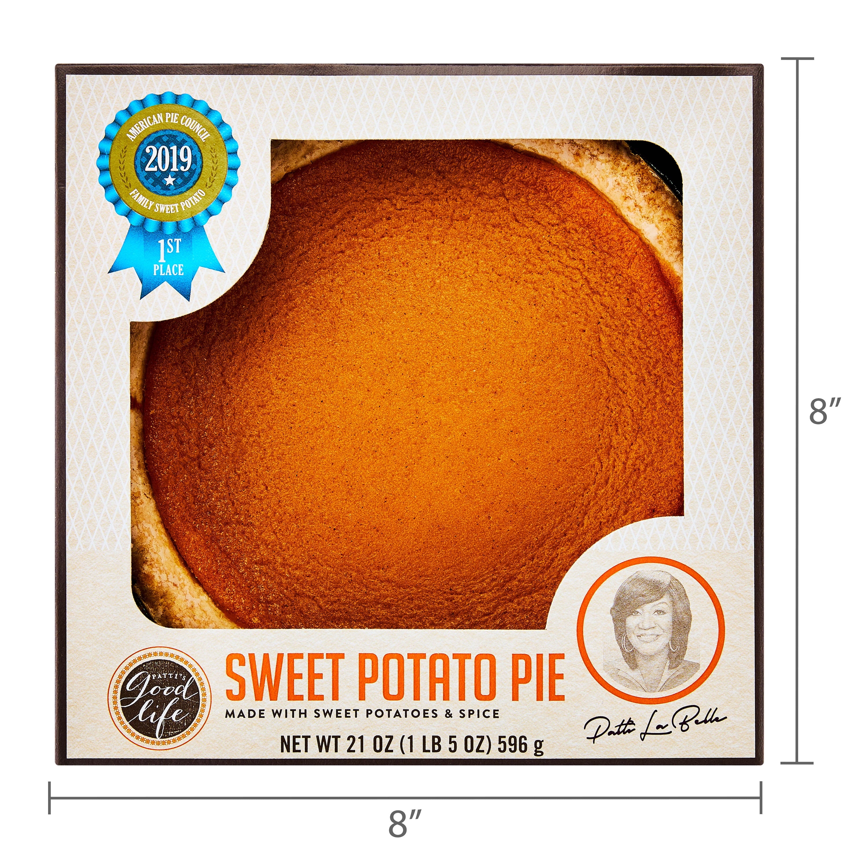 Baked Sweet Potato Pie 21 Oz 1 Count Patti LaBelle