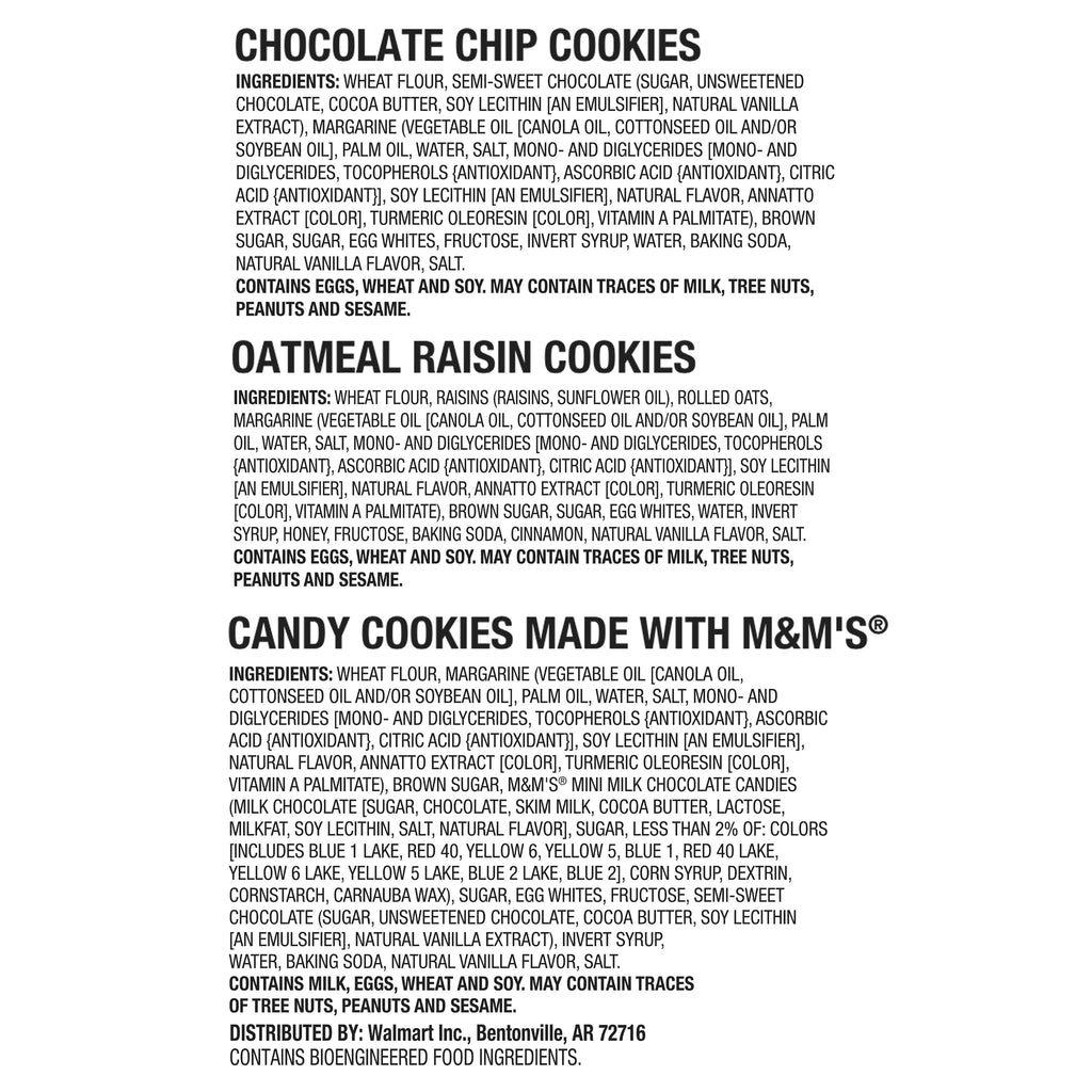 Assorted Mini Bakery Cookies 21 Oz 84 Count Freshness Guaranteed