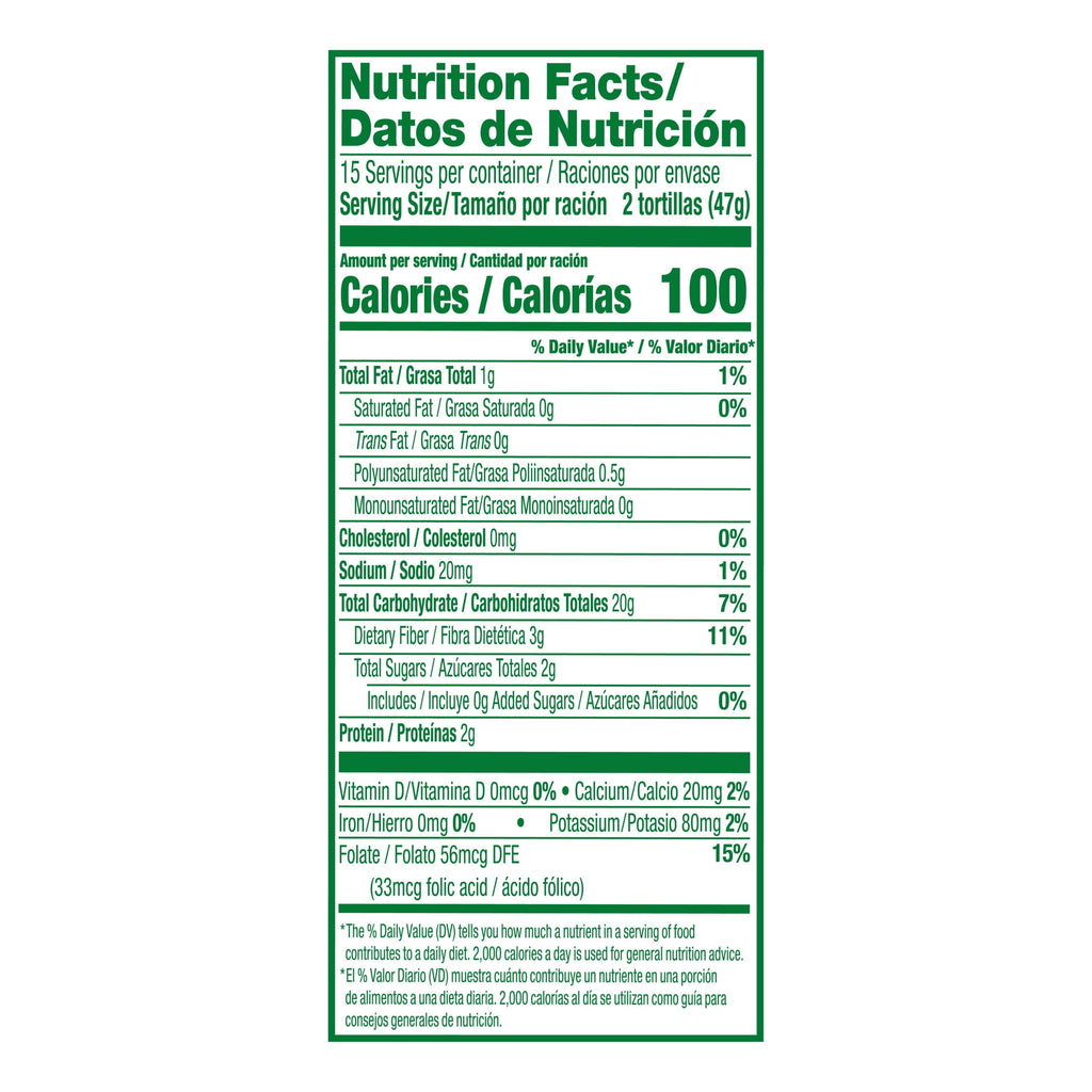 White Corn Tortillas 30 Count Guerrero