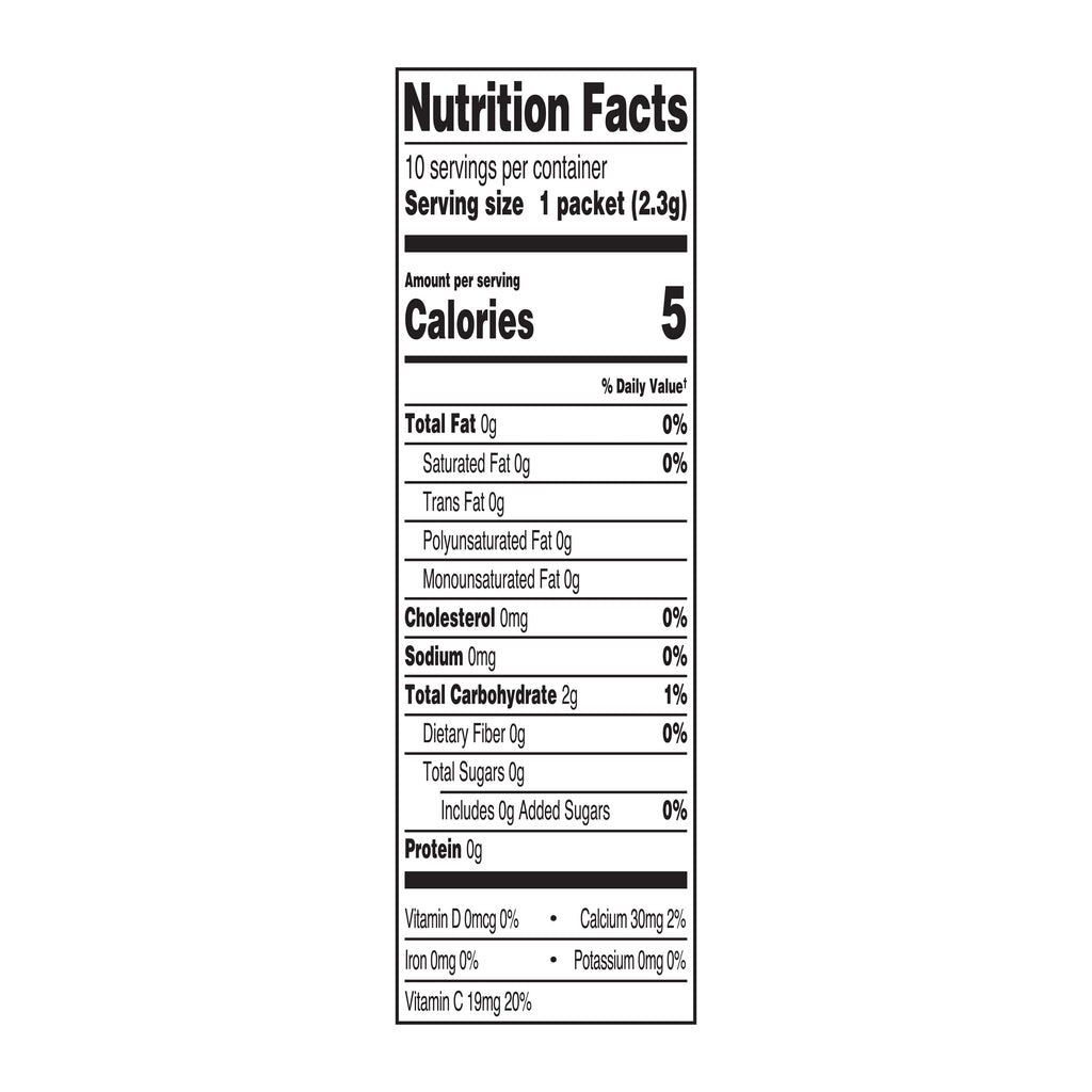 Great Value Sugar-Free Raspberry Lemonade Powdered Drink Mix 0.07 oz 10 Count