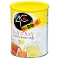 Modern Traders Half & Half Iced Tea Lemonade Naturally Flavored Drink Mix 50.2 oz Canister