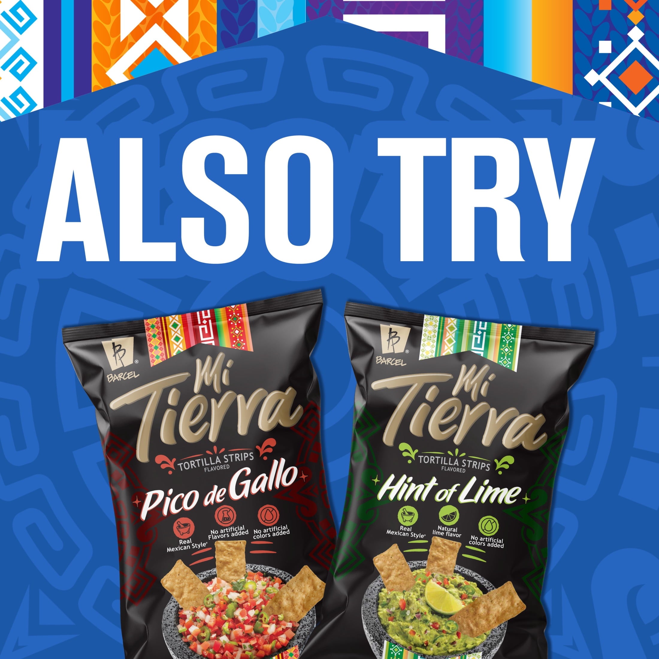 Sea Salt Tortilla Chip Strips 9.9 Oz Barcel Mi Tierra