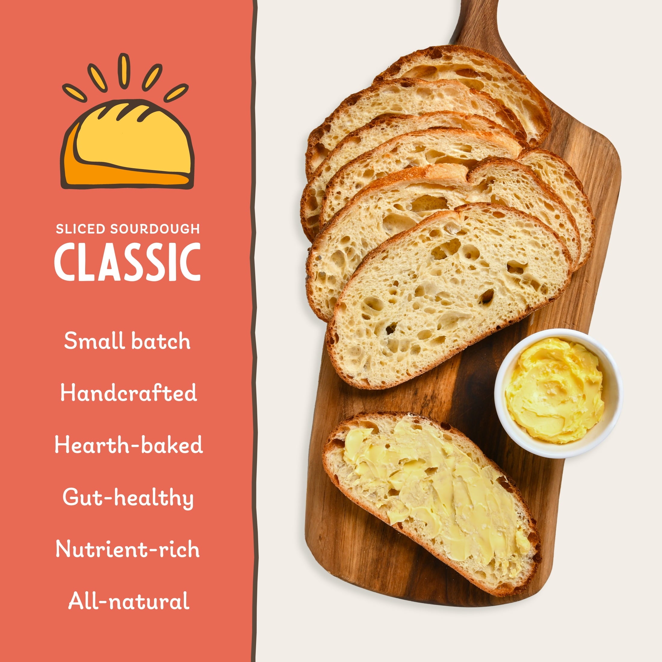 Classic Sourdough Bread 16 Oz 1 Count Non-GMO Essential Baking