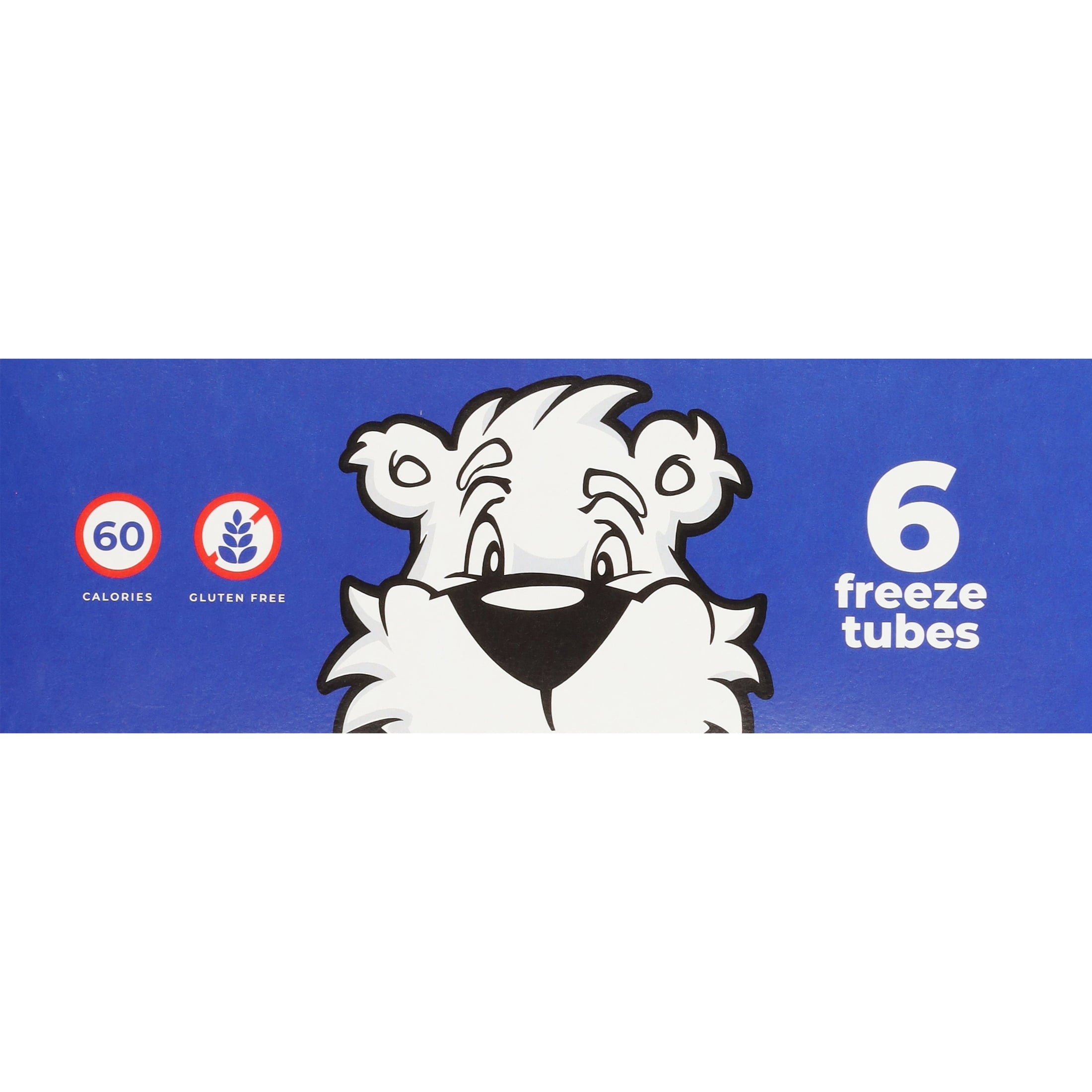 ICEE Cherry & Blue Raspberry Freeze Tubes 6 Count 18 Fl Oz