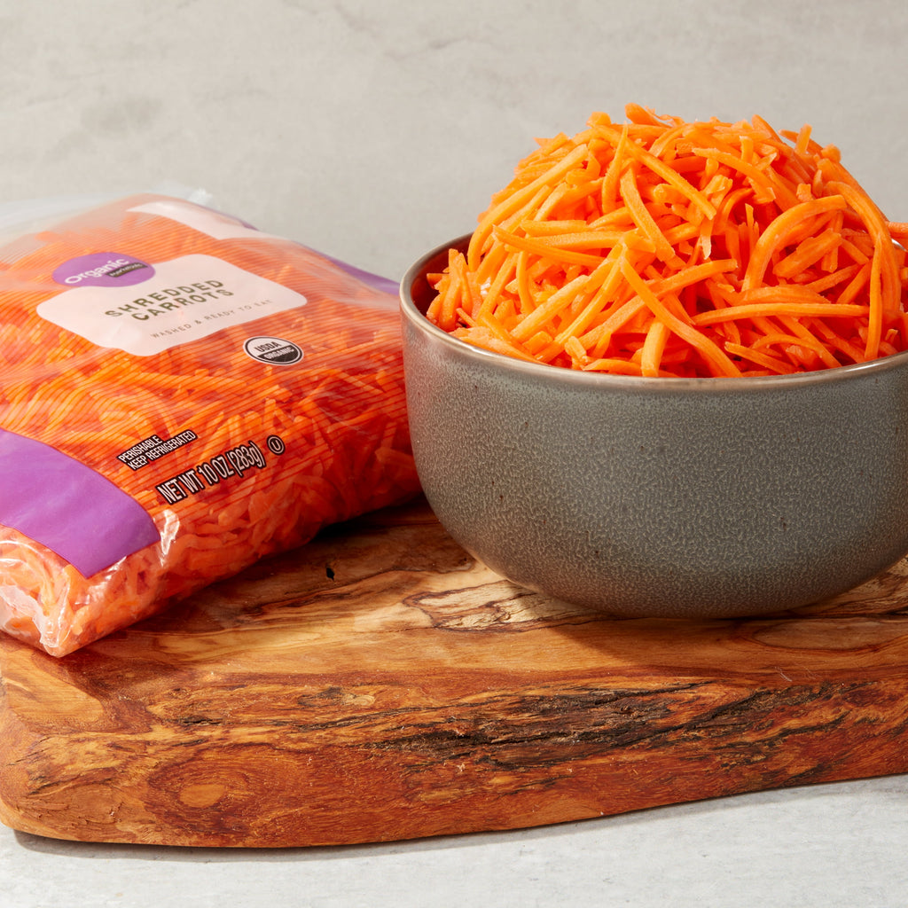 Organic Shredded Carrots Fresh 10 Oz Bag