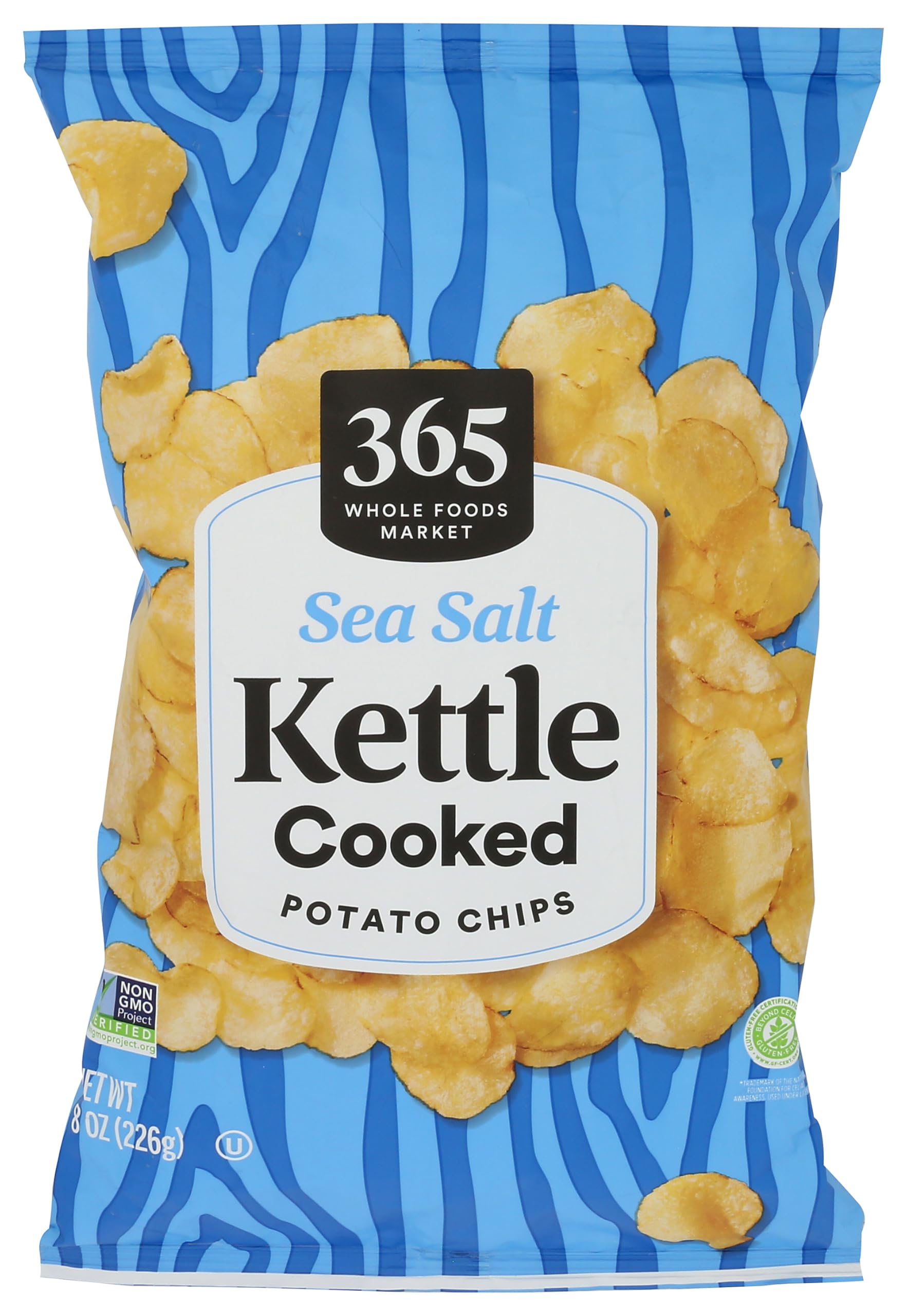 Sea Salt Kettle Potato Chips 8 Oz 365 By Whole Foods Market