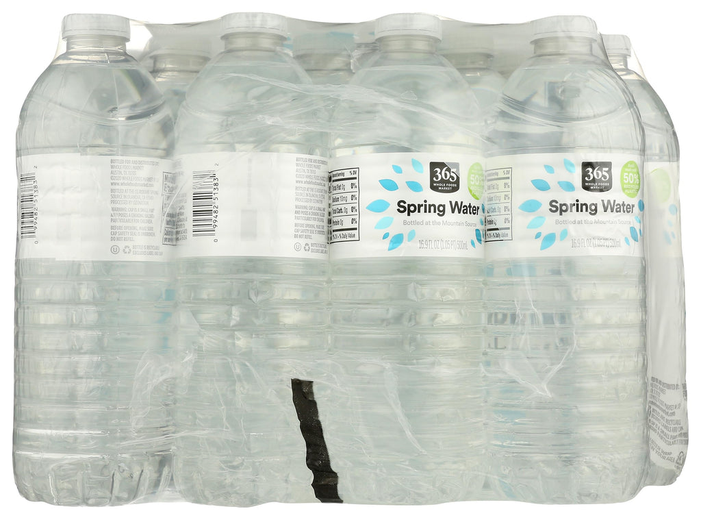 Spring Water 16.9 Fl Oz 1 Count 365 By Whole Foods Market