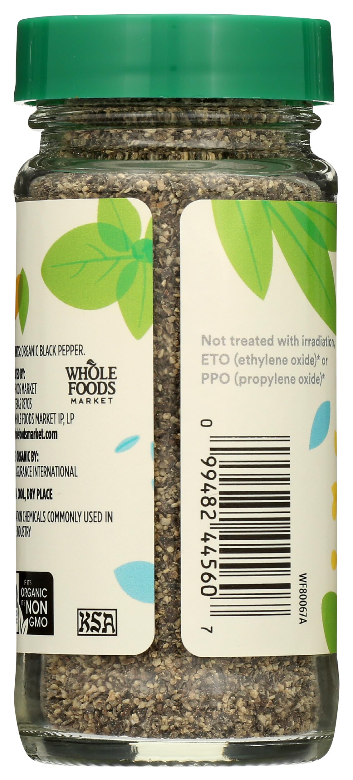 Organic Black Pepper Ground 1.8 Oz 365 By Whole Foods Market