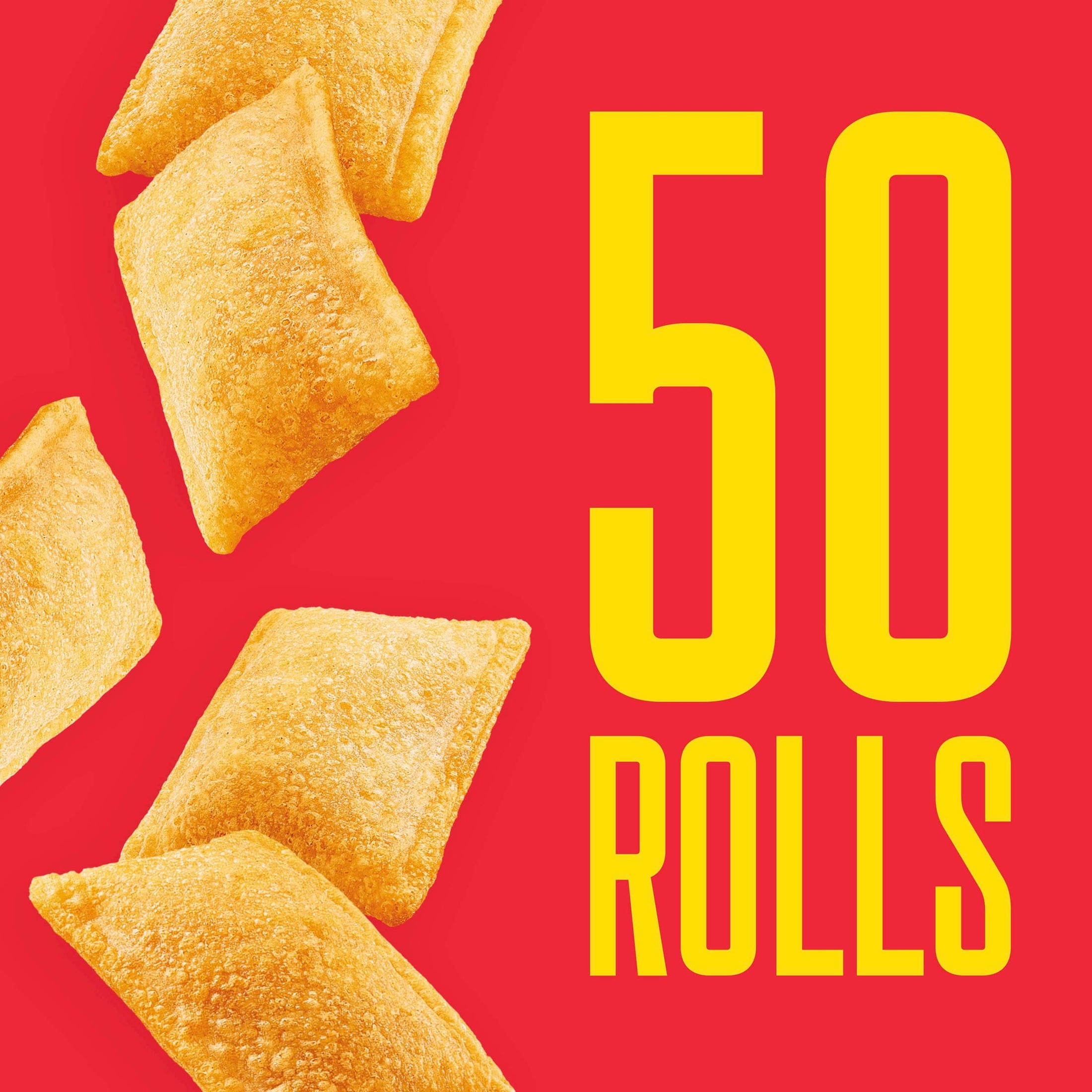 Totino's Pepperoni Pizza Rolls Snacks Frozen 24.8 Oz 50 Count
