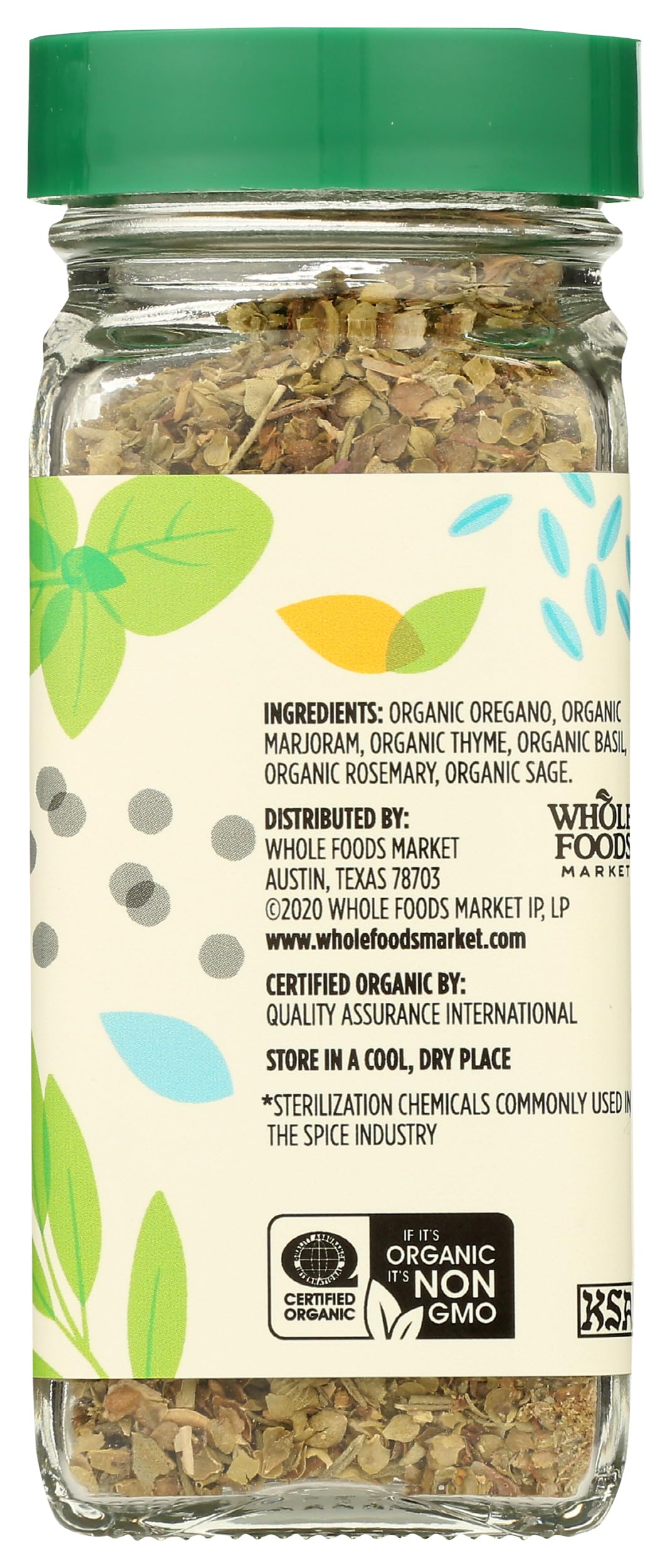 Organic Italian Seasoning 0.46 Oz 365 By Whole Foods Market