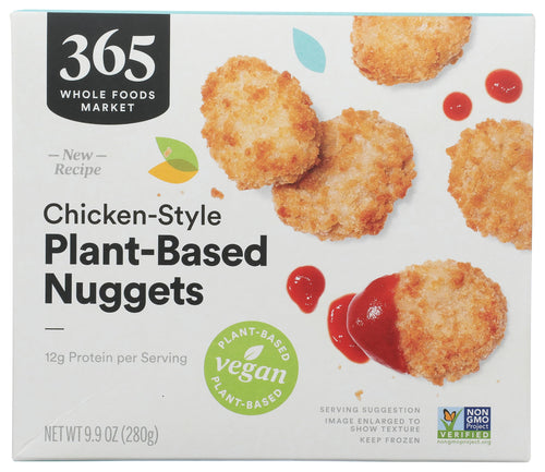 Chickenless Nuggets 9.9 Oz 365 By Whole Foods Market