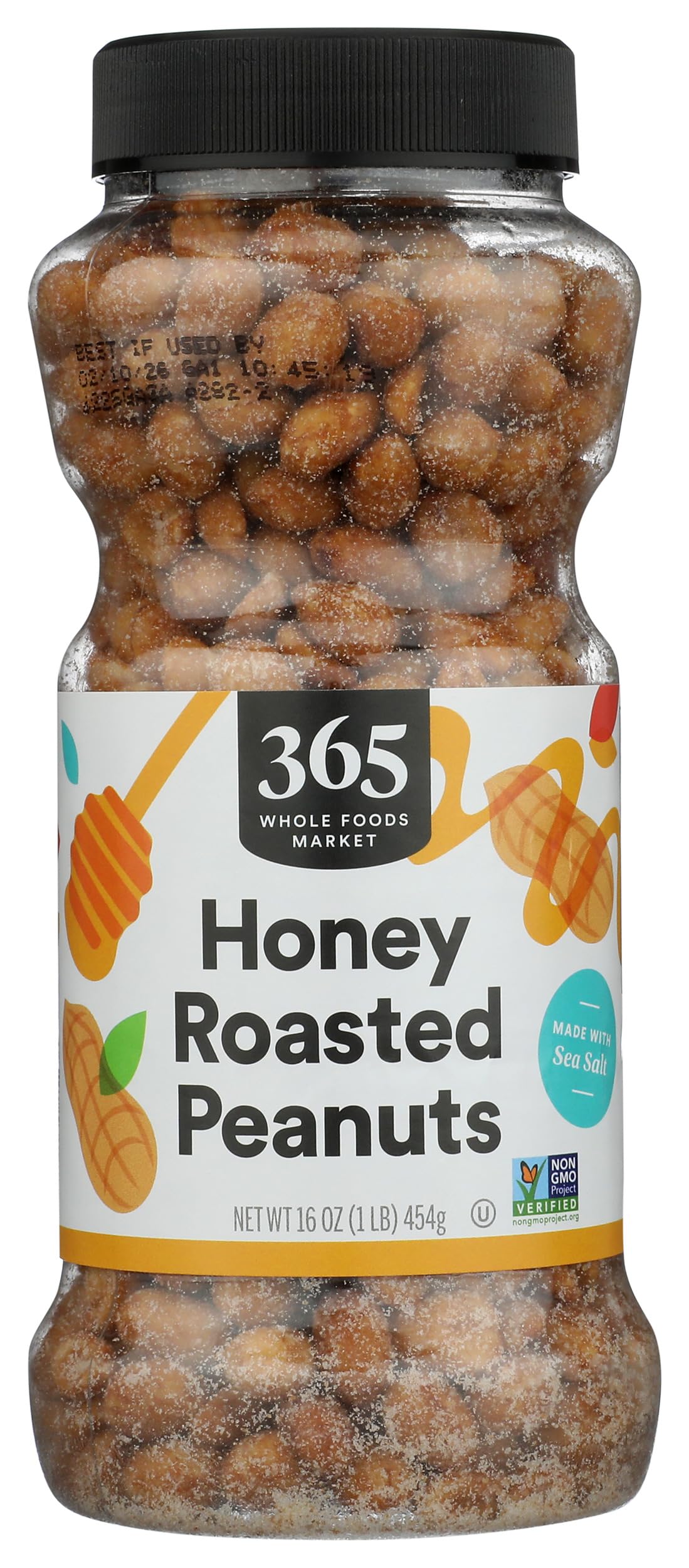 Honey Roasted Peanuts 16 Oz 365 By Whole Foods Market