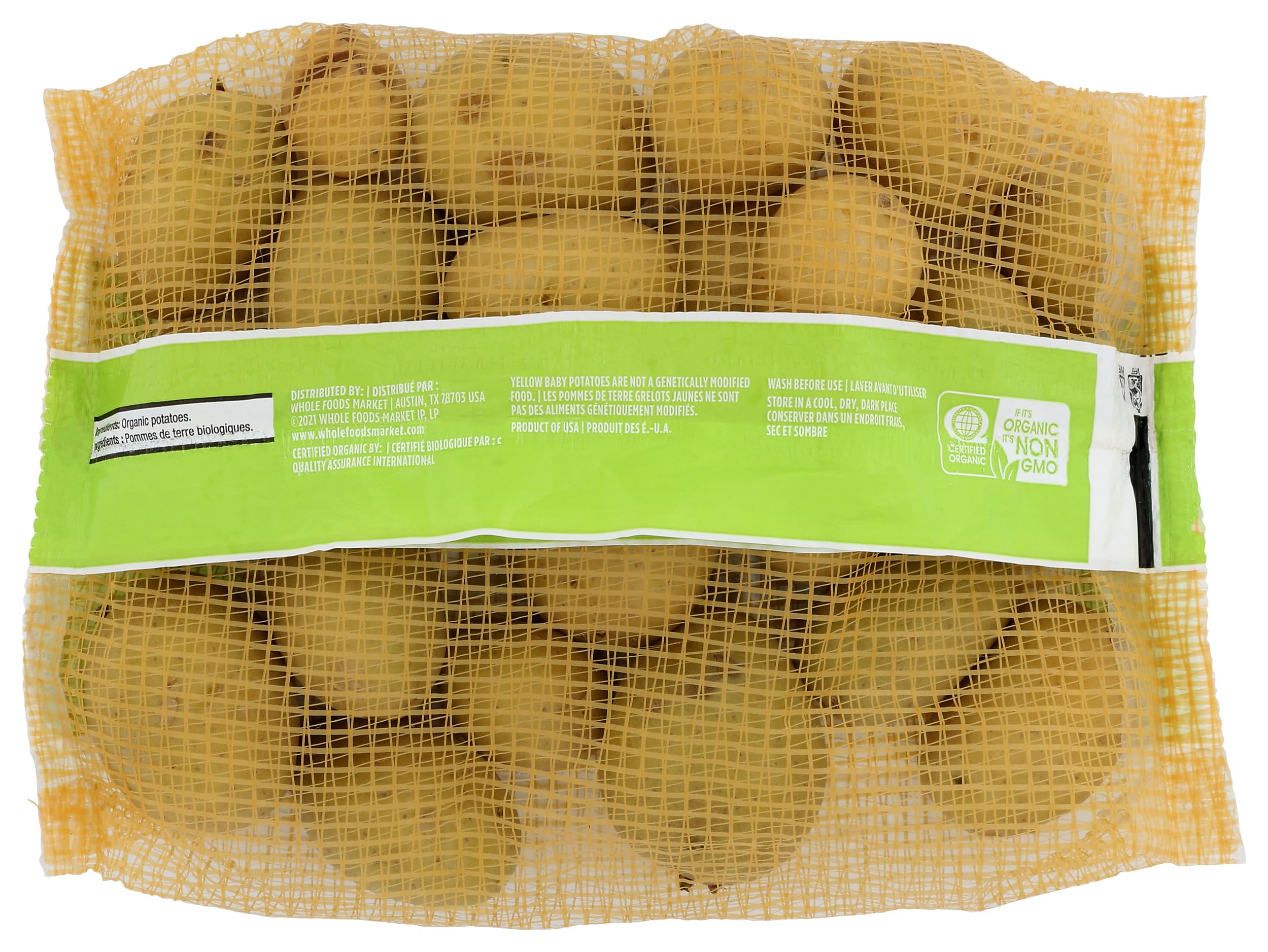 Organic Yellow Creamer Potato Bag 24 Oz 1 Count 365 By Whole Foods Market