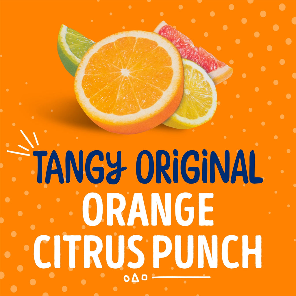 SunnyD Tangy Original Shelf Stable Orange Juice Drink 6.75 fl oz 18 Count 3 Pack