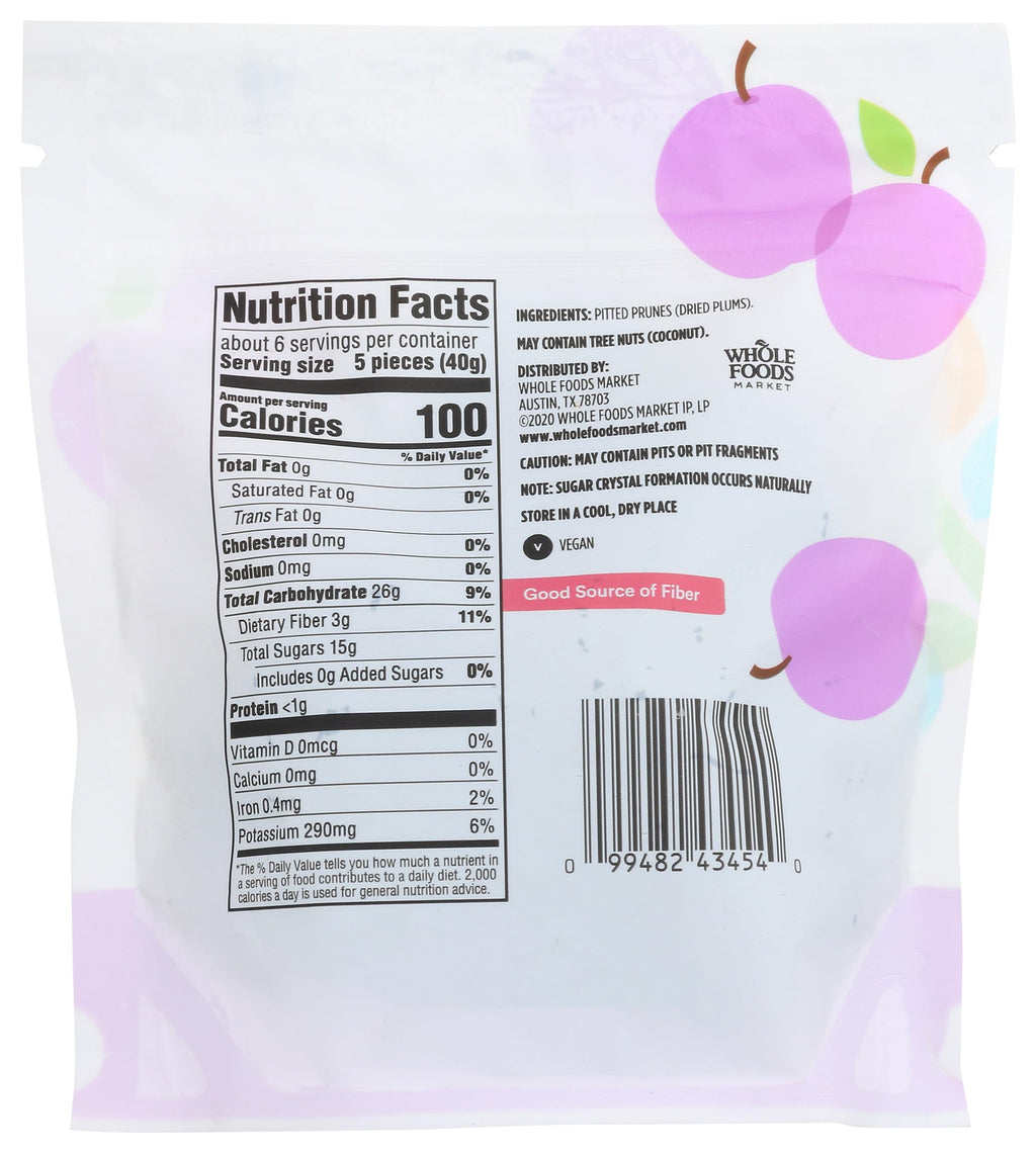 Pitted Prunes 8 Oz 365 By Whole Foods Market