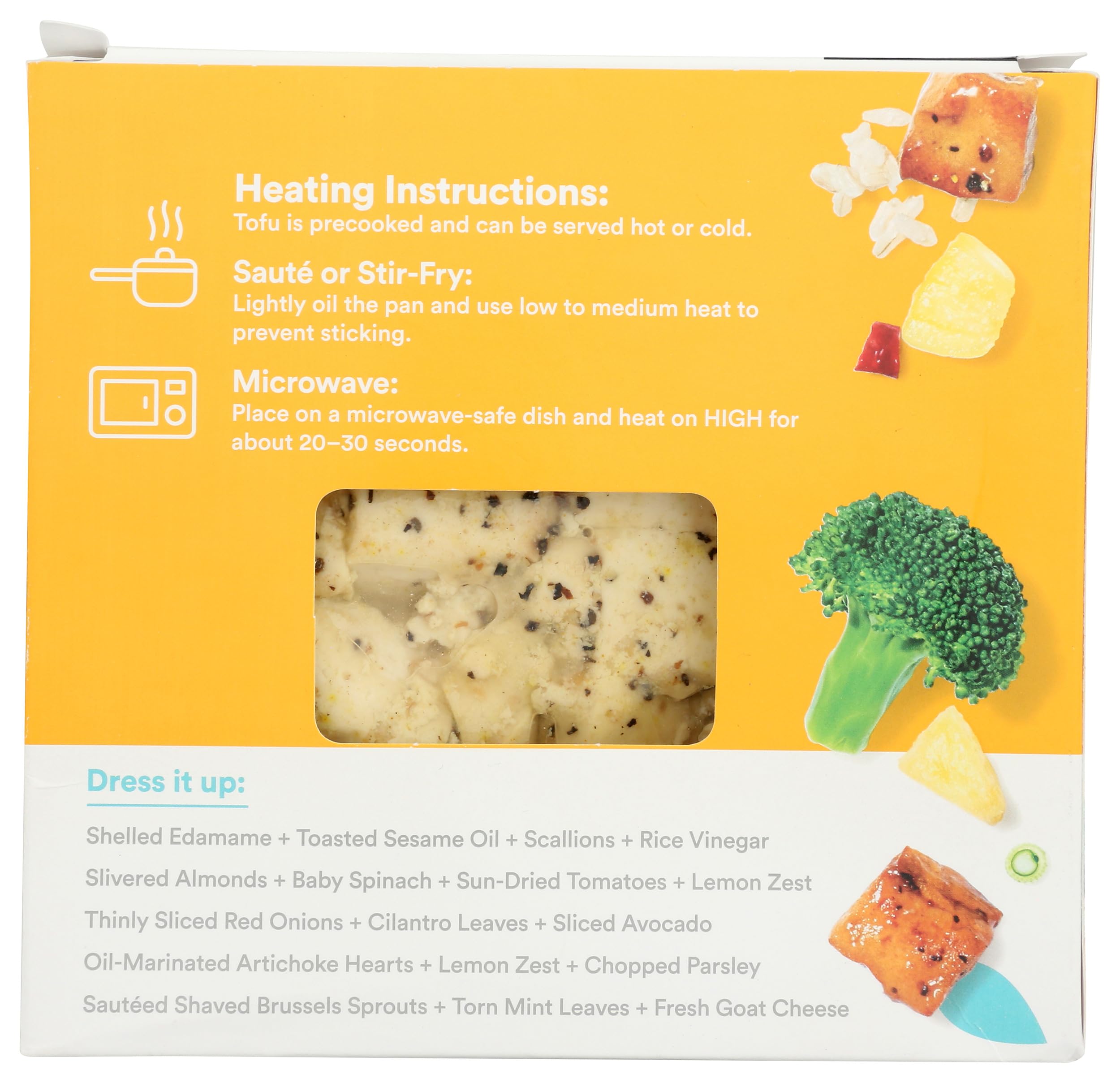 Lemon Pepper Tofu Bites 8 Oz 365 By Whole Foods Market