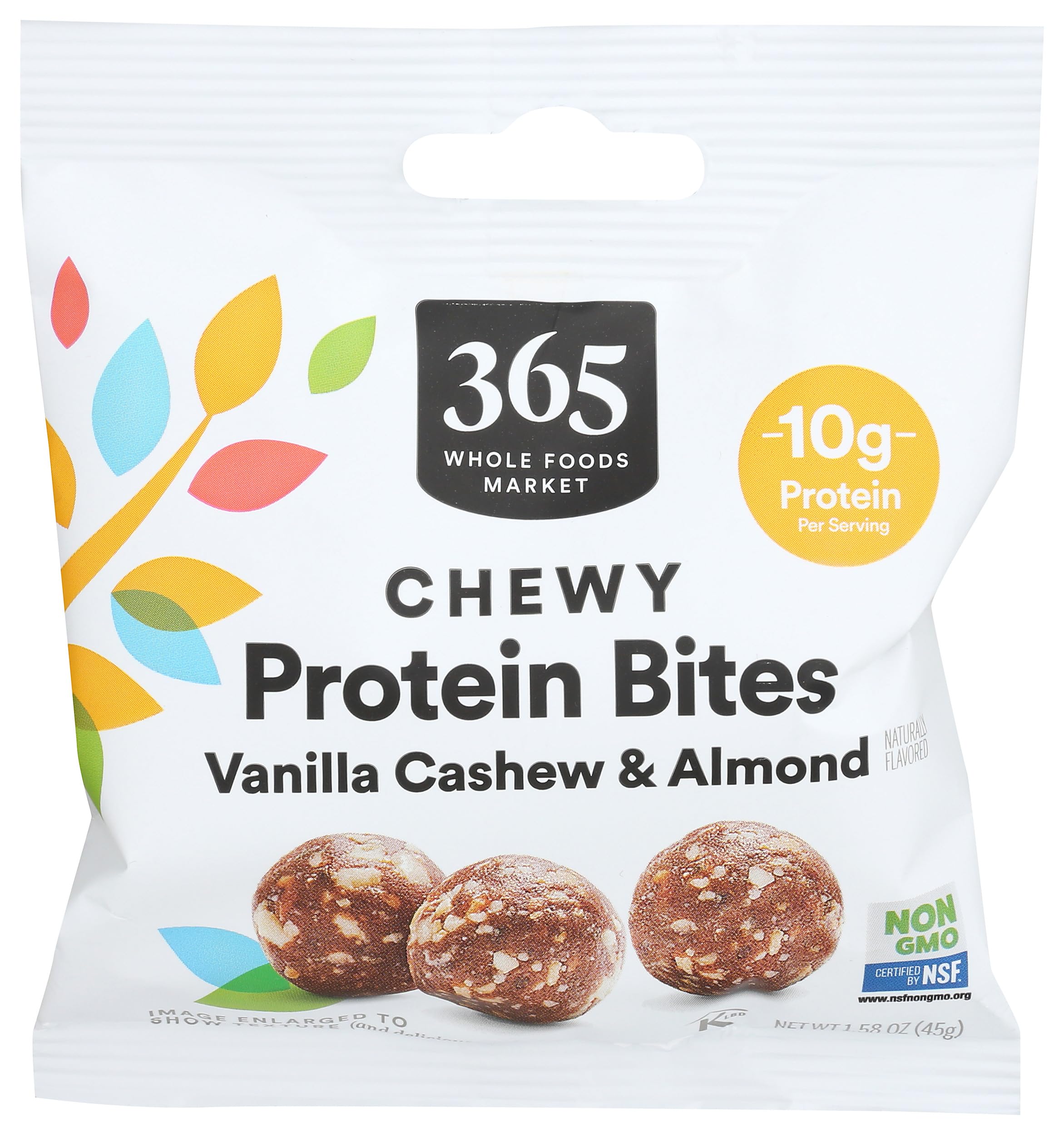 Vanilla Cashew Almond Protein Bites 1.58 Oz 365 By Whole Foods Market