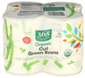 Organic No Salt Added Cut Green Beans 14.5 Oz 365 By Whole Foods Market