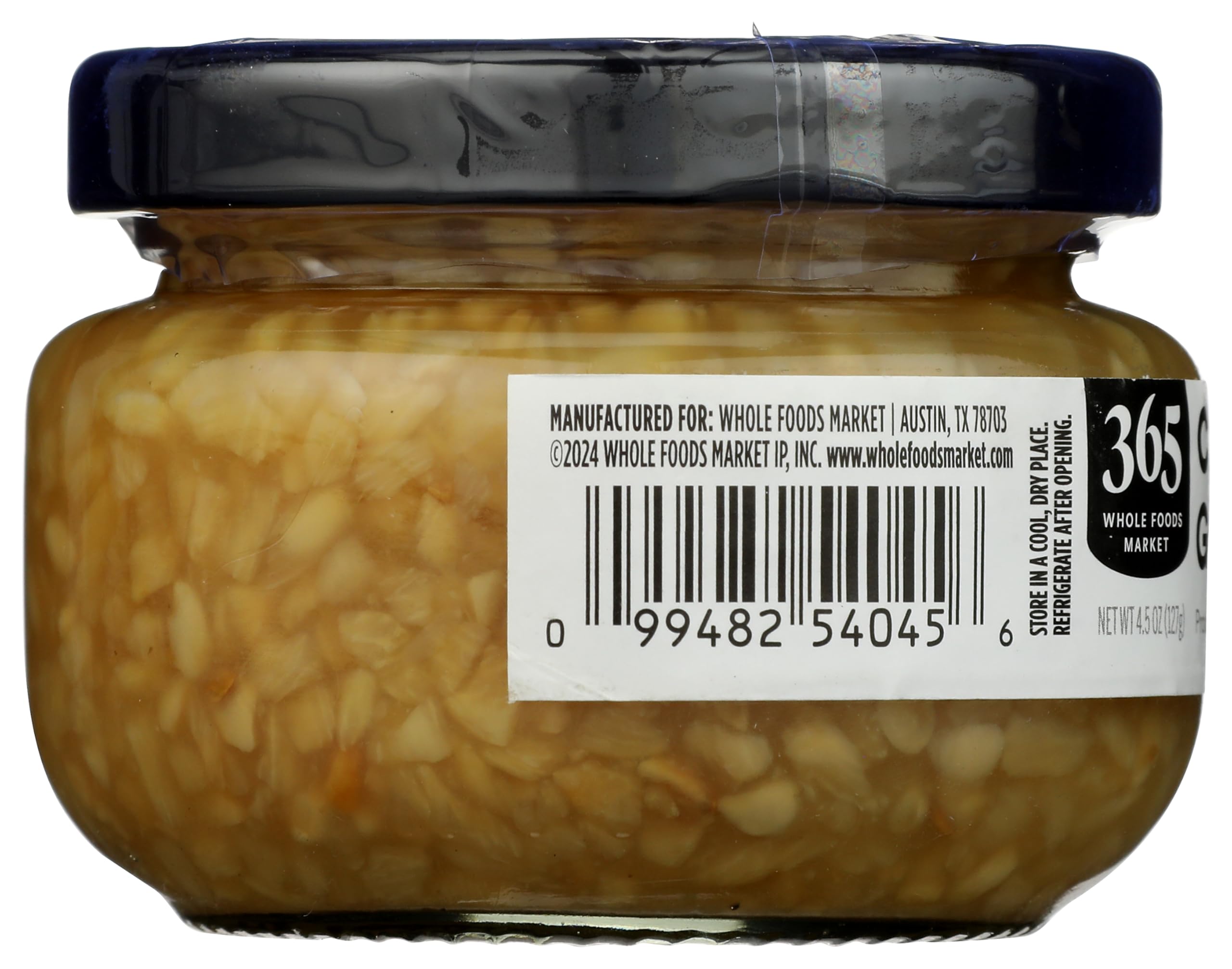 Chopped Garlic 4.5 Oz 365 By Whole Foods Market
