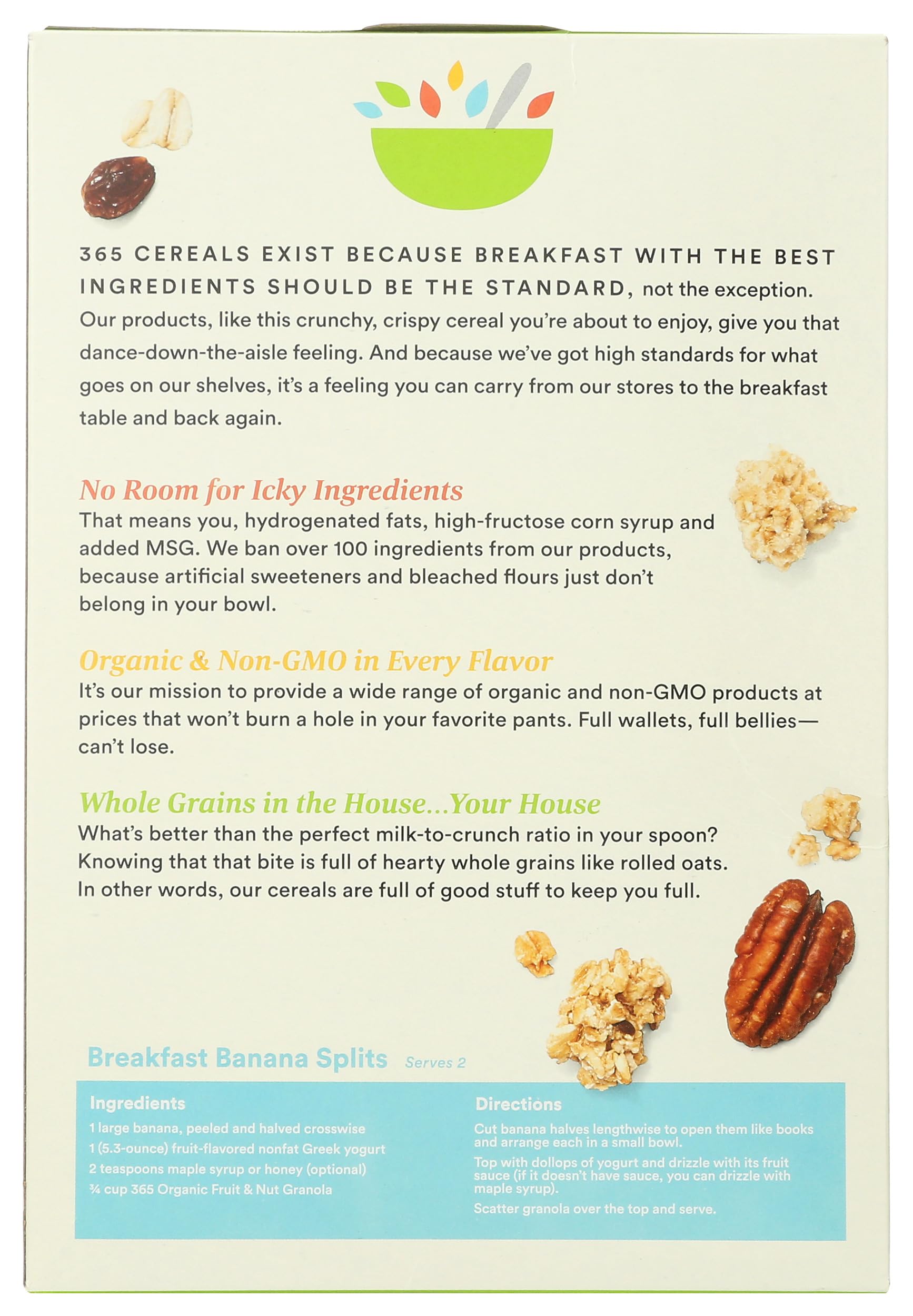 Organic Granola Fruit And Nut 17 Oz 1 Count 365 By Whole Foods Market