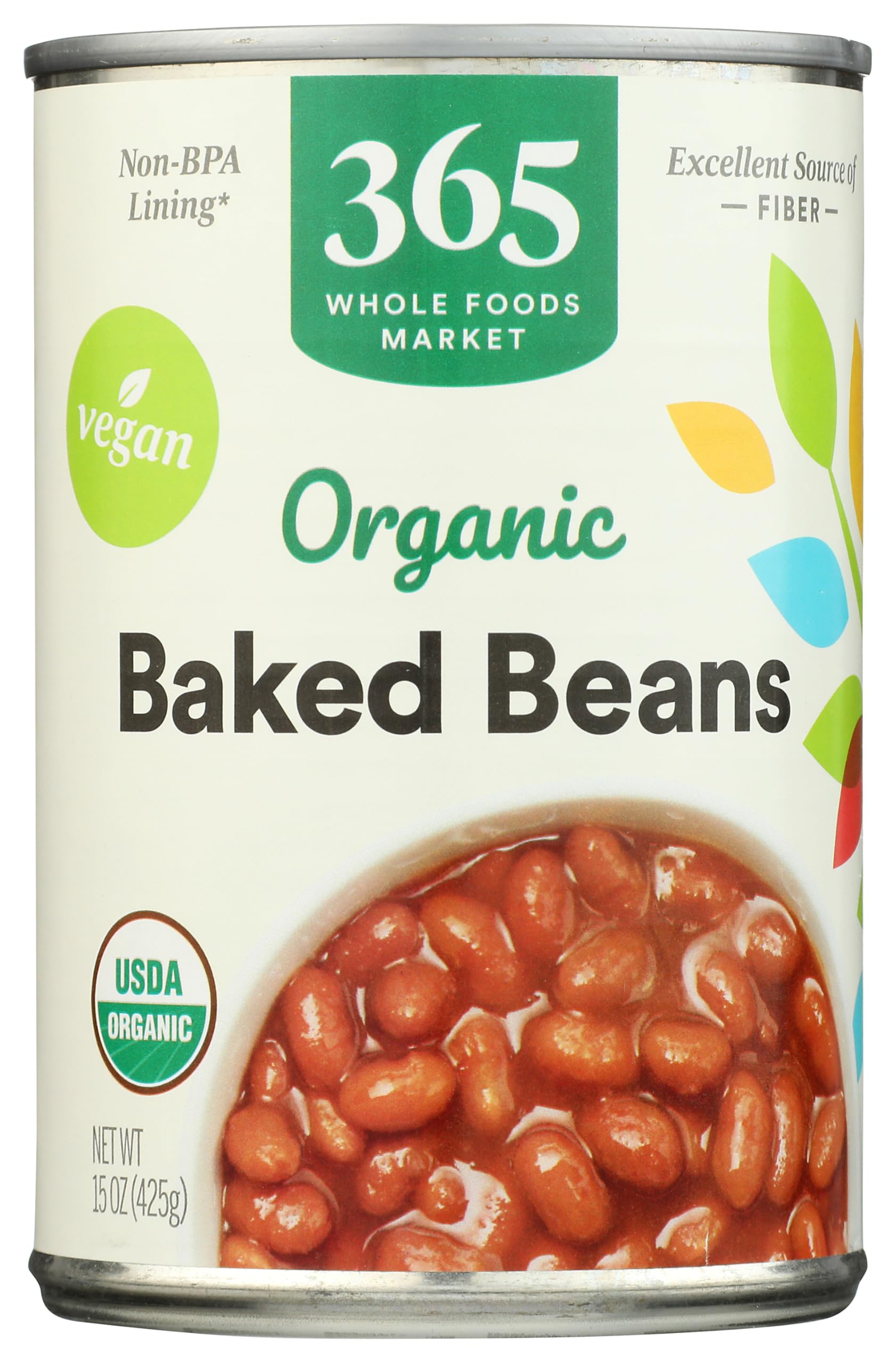 Organic Traditional Baked Beans 15 Oz 365 By Whole Foods Market