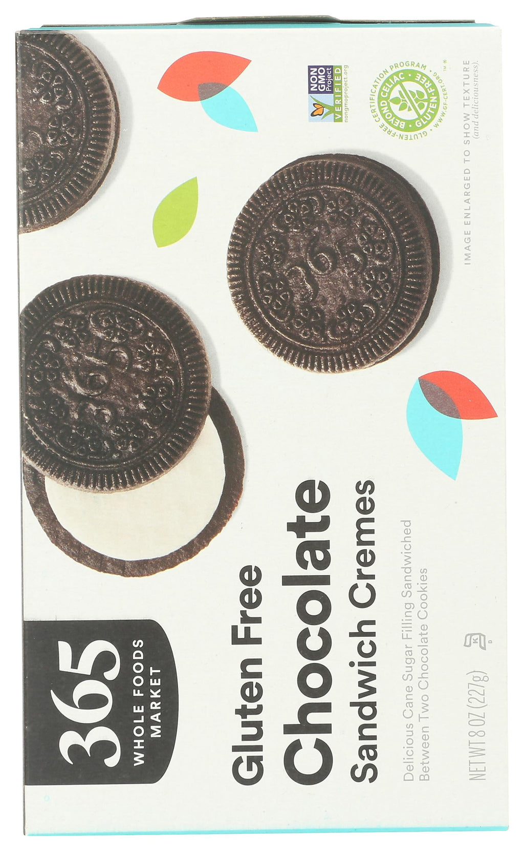 Chocolate Sandwich Cremes 8 Oz 365 By Whole Foods Market