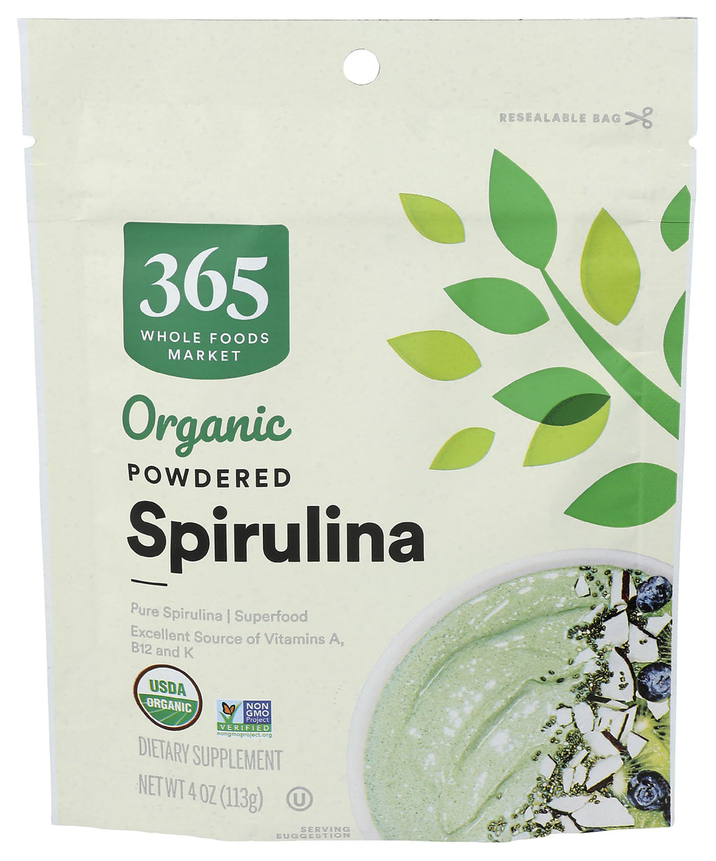 Organic Spirulina Superfood Powder 4 Oz 365 By Whole Foods Market