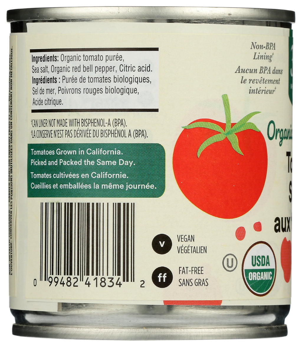 Organic Tomato Sauce 8 Oz 365 By Whole Foods Market