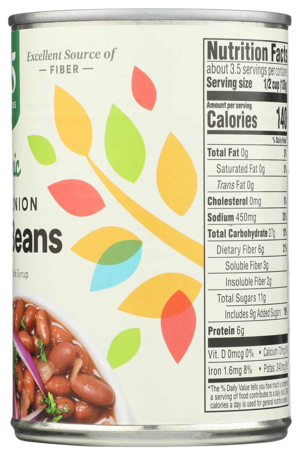 Organic Baked Beans Maple With Onion 15 Oz 365 By Whole Foods Market