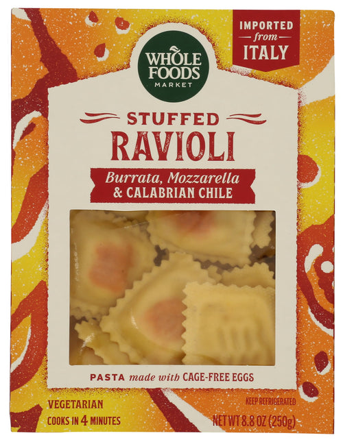 Calabrian Chile And Cheese Ravioli 8.8 Oz 365 By Whole Foods Market