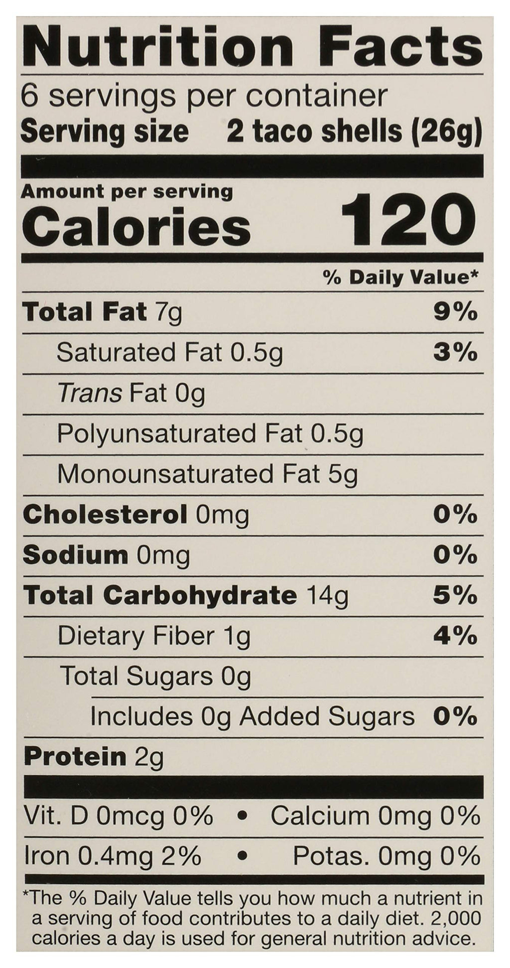 Organic Yellow Taco Shells 5.5 Oz 365 By Whole Foods Market