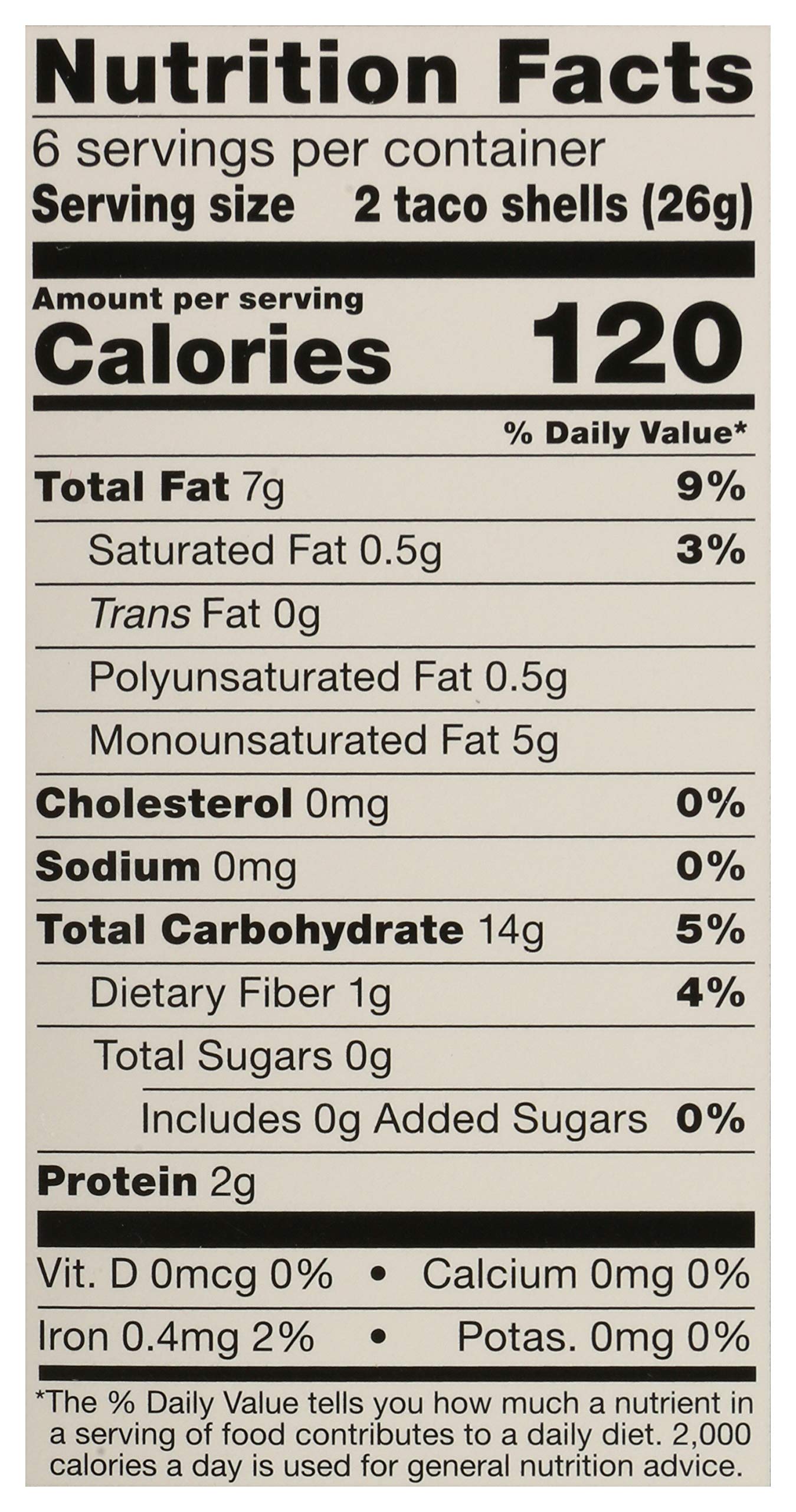 Organic Yellow Taco Shells 5.5 Oz 365 By Whole Foods Market